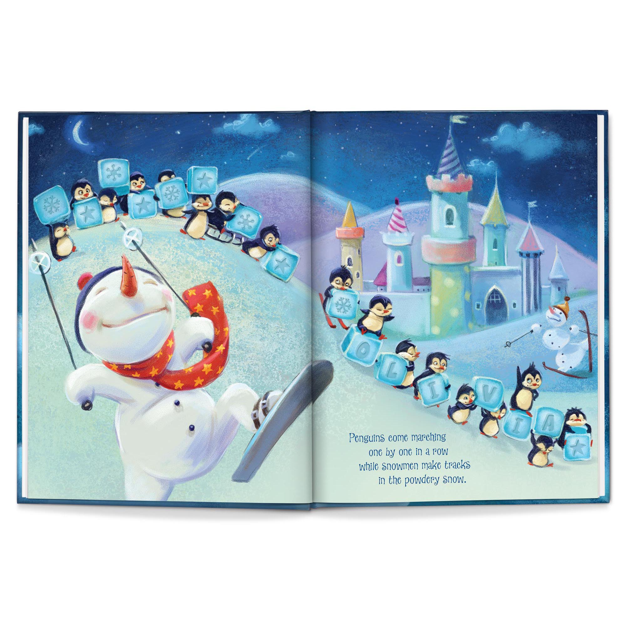 A Christmas Dream For Me Softcover Personalised Book