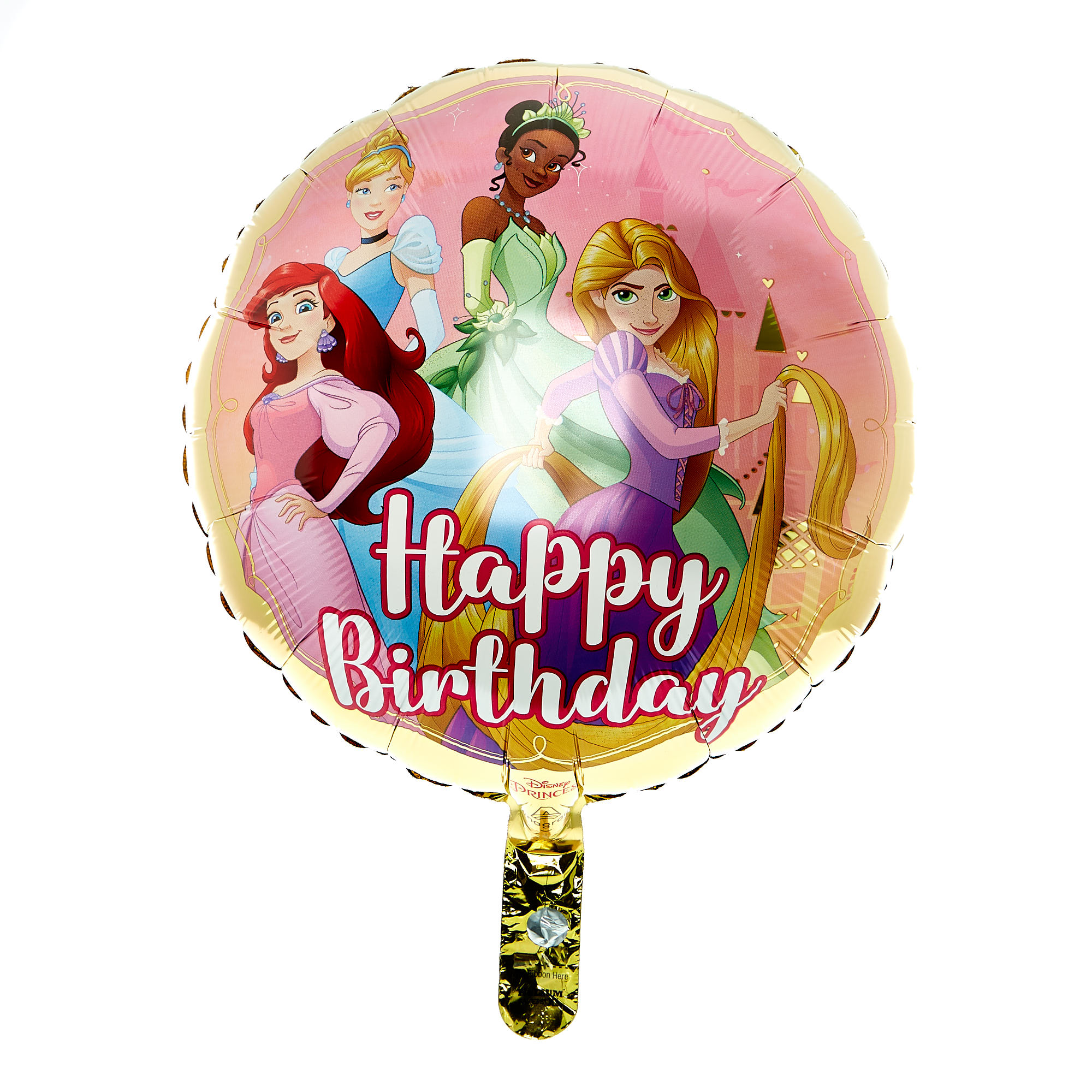 17-Inch Disney Princesses Happy Birthday Foil Balloon