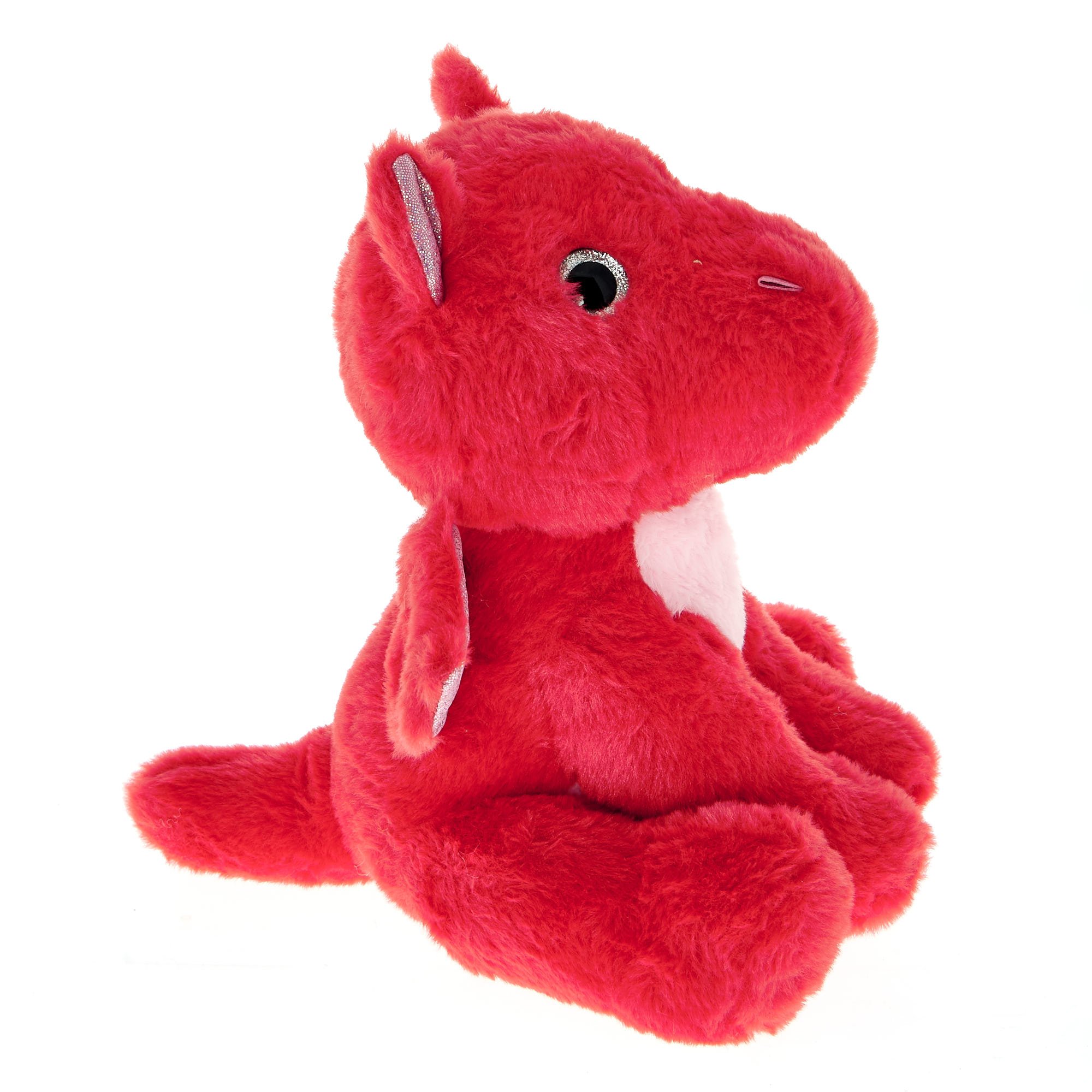 Large Red Dragon Soft Toy