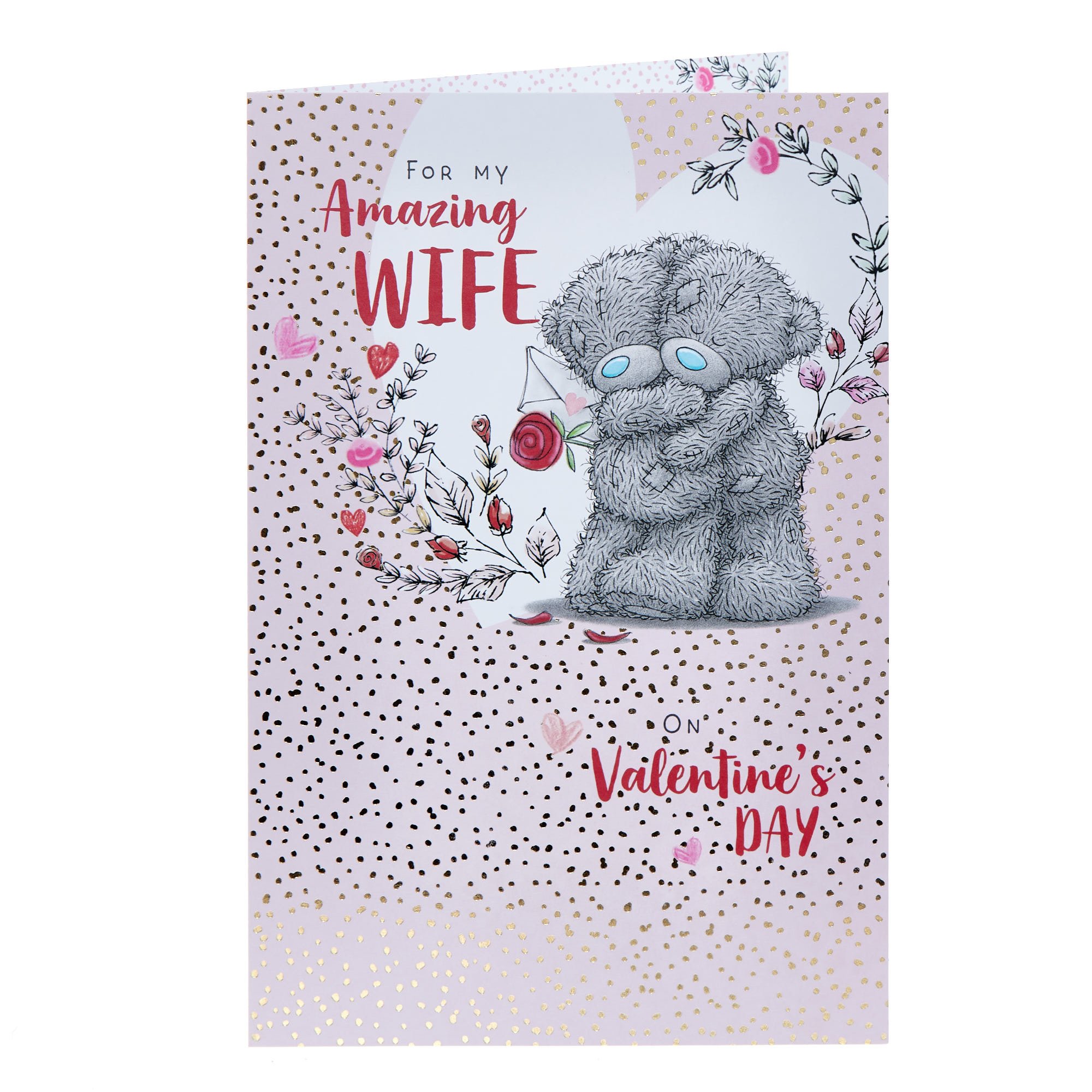 Tatty Teddy Amazing Wife Valentine's Day Card