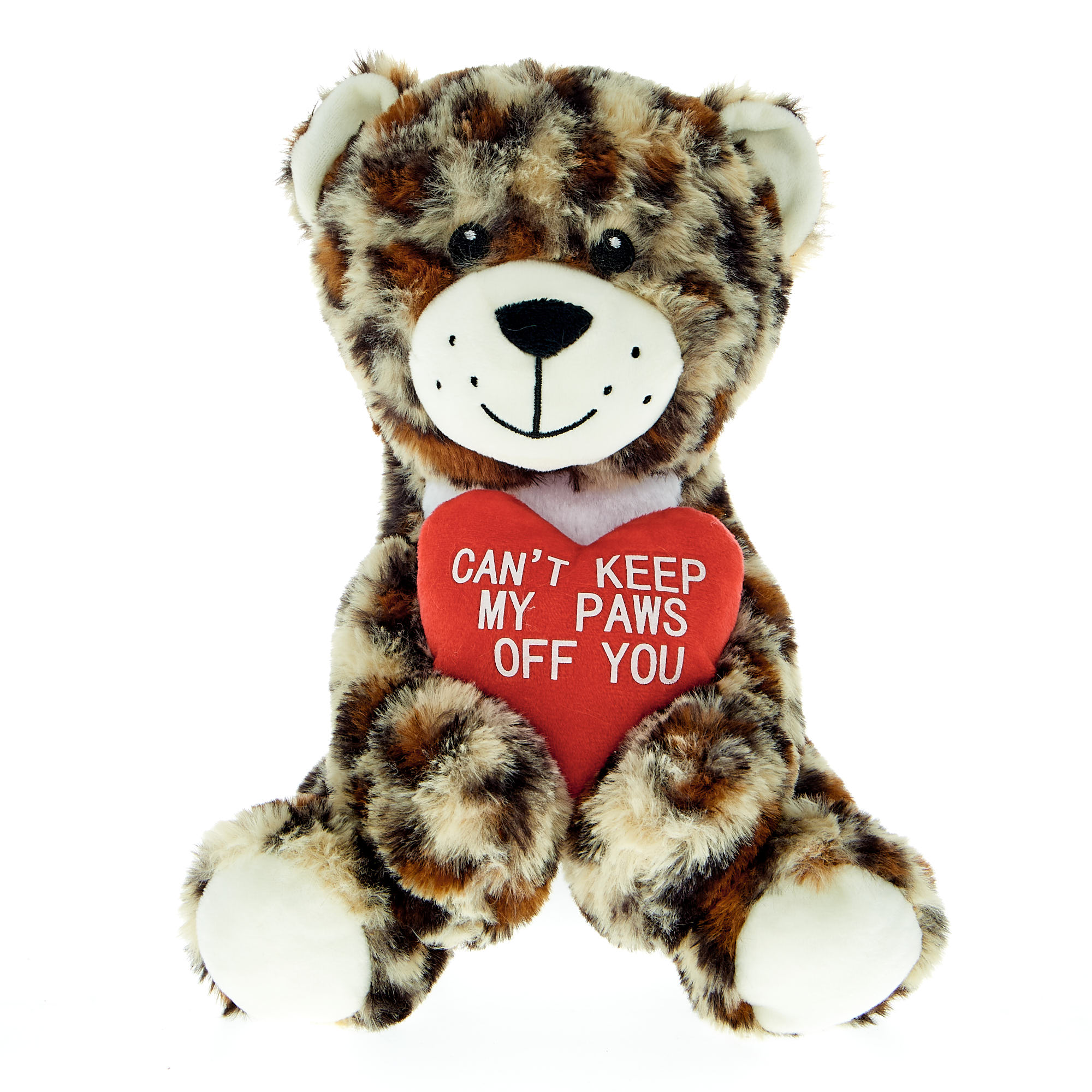 Can't Keep My Paws Off You Leopard Soft Toy