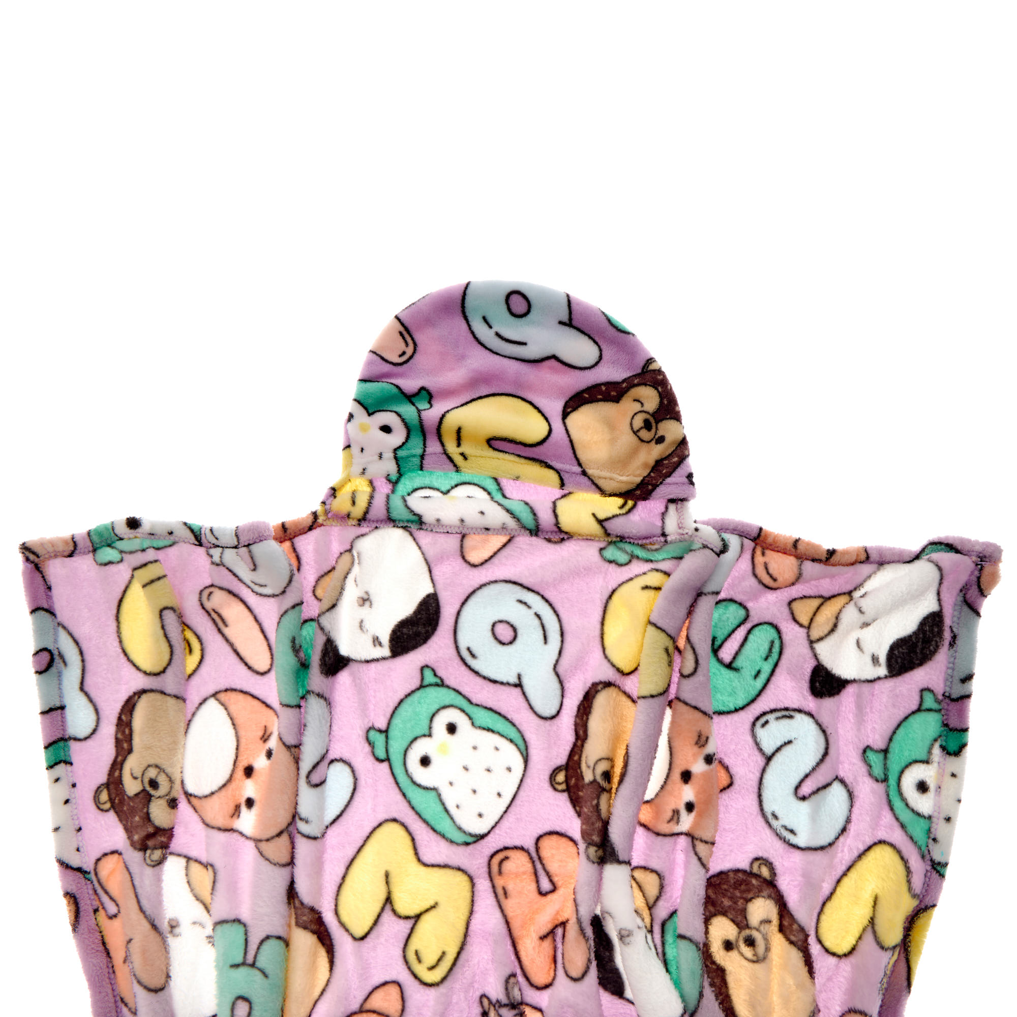 Original Squishmallows Hooded Throw