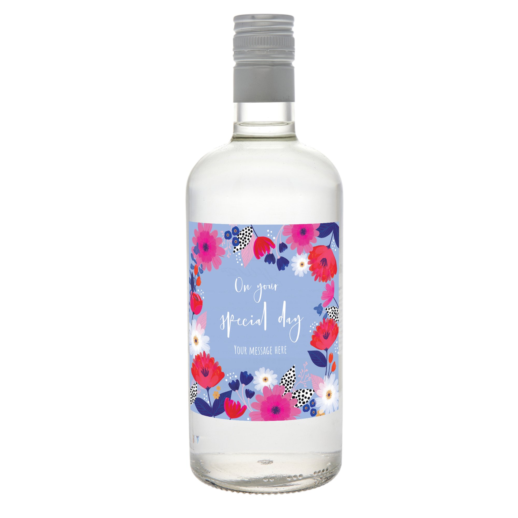 Personalised Gin - Bold Botanical, On Your Special Day 