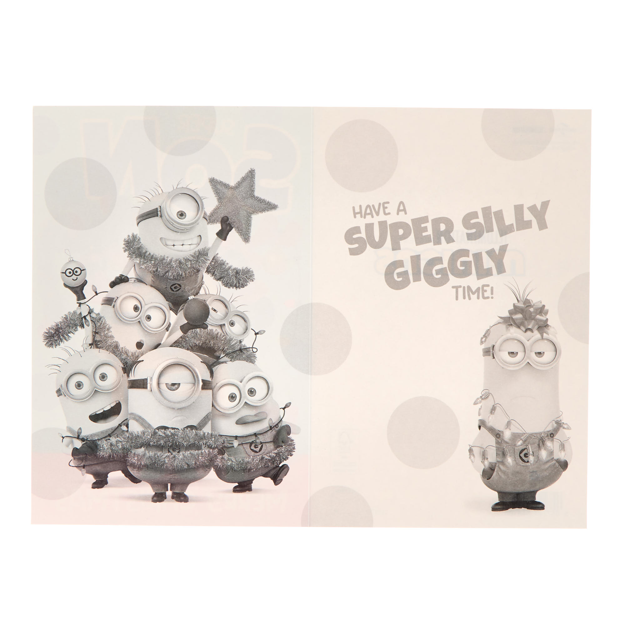 Super Son Minions Christmas Card