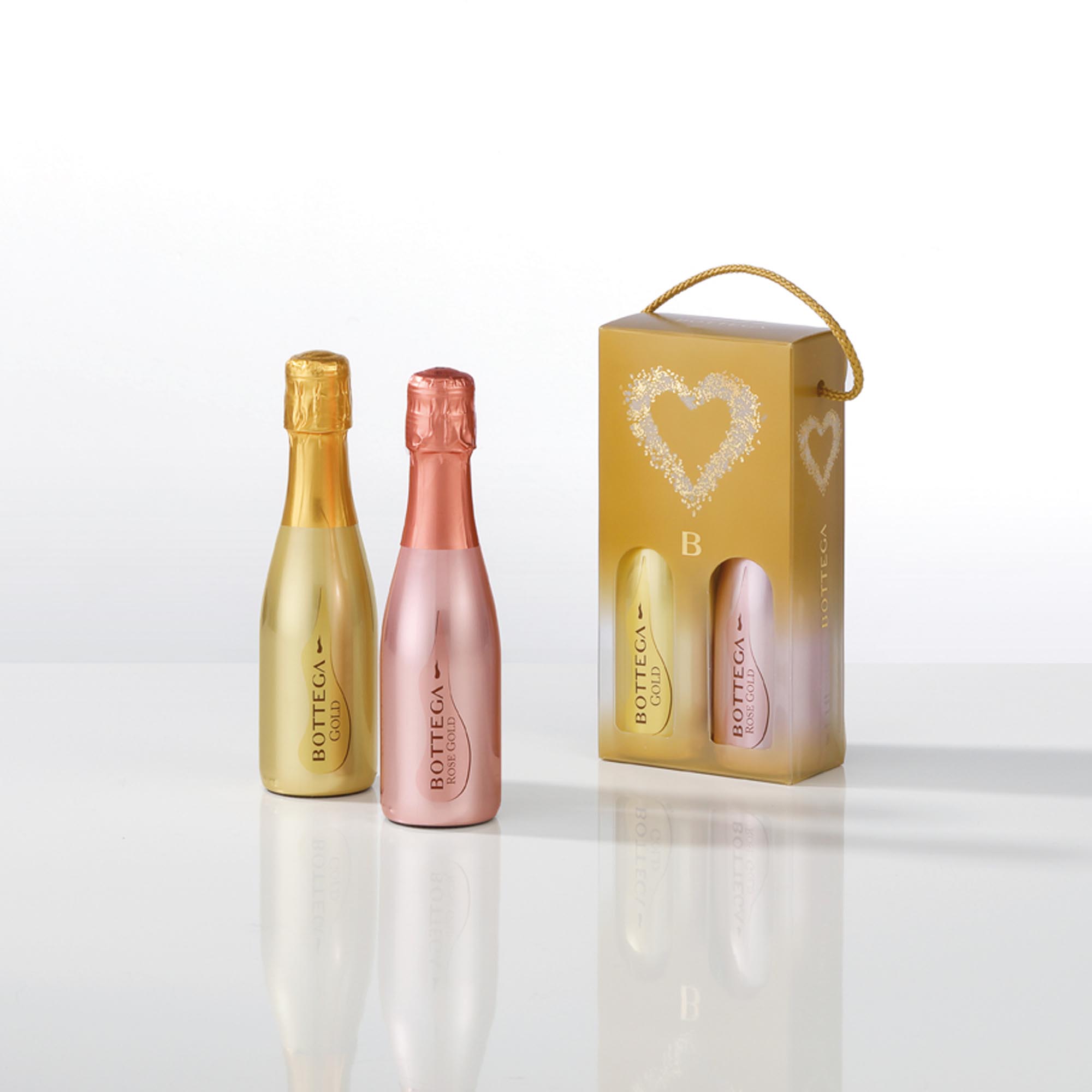 Bottega Gold & Rose Gold Prosecco Duo