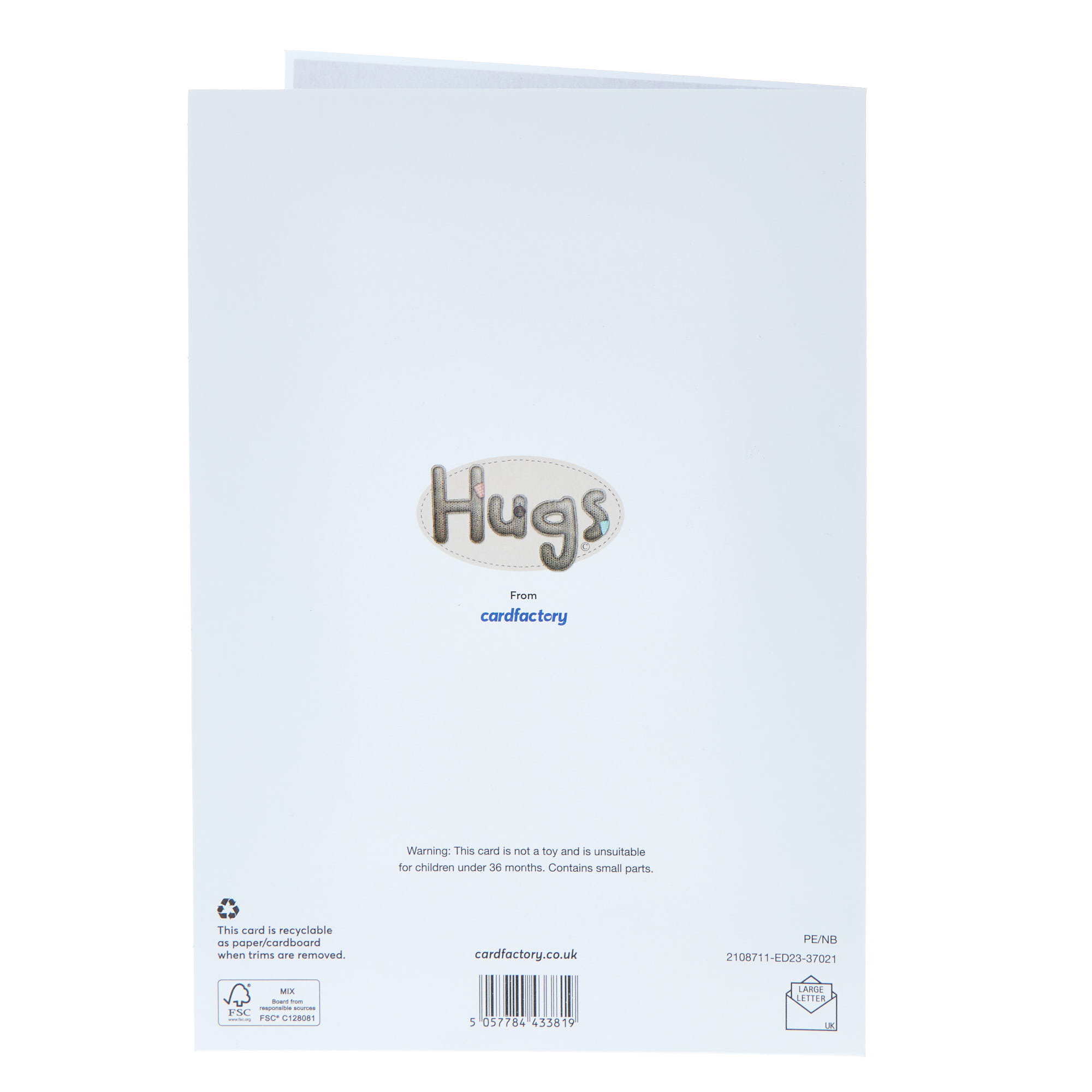 Hugs Bear Daughter & Son in Law Wedding Anniversary Card  