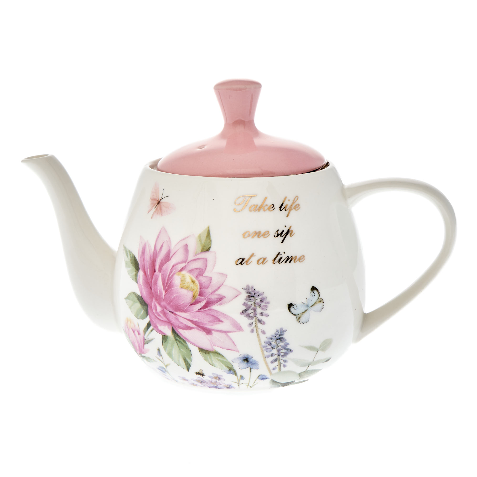 Take Life One Sip At A Time Tea Pot