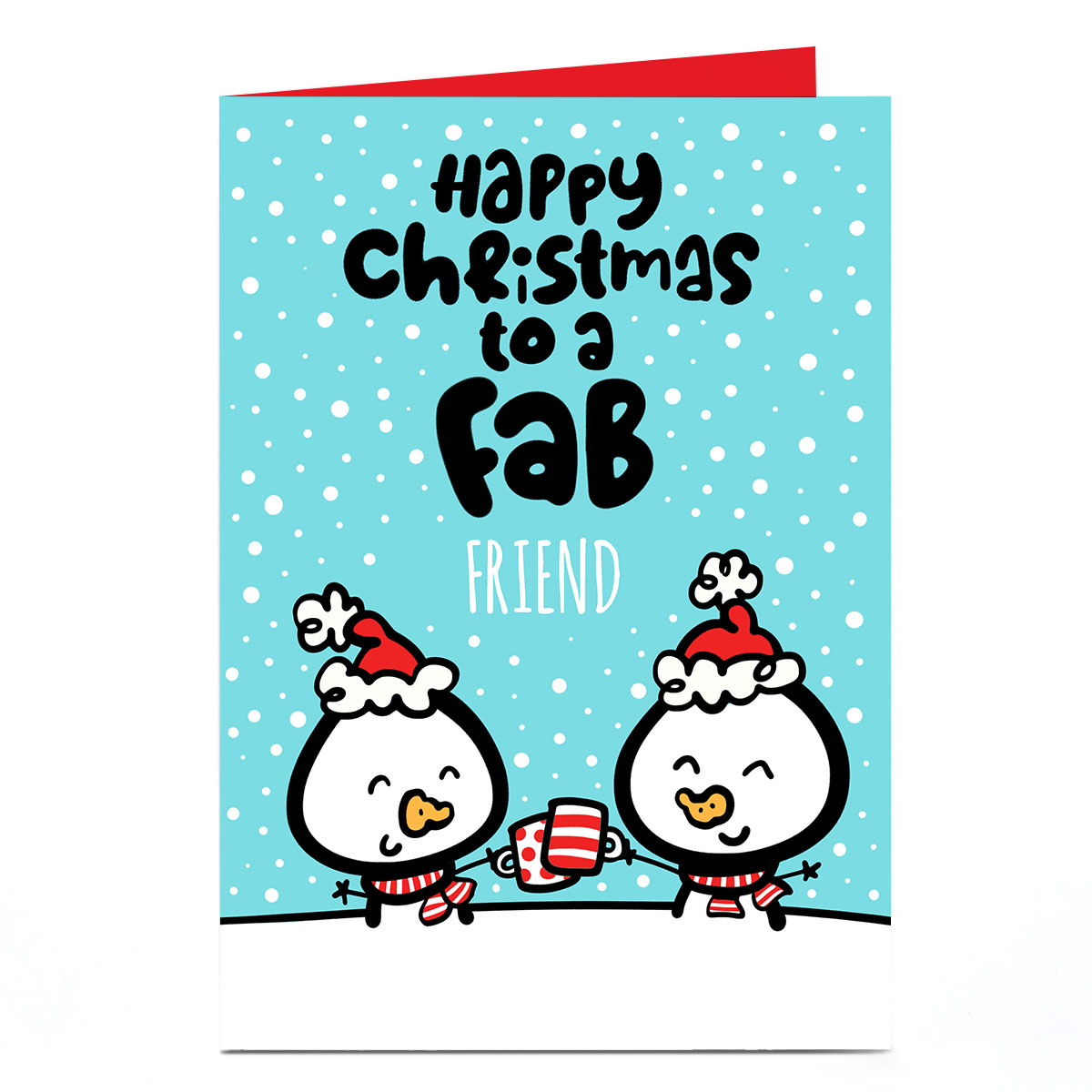 Personalised Fruitloops Christmas Card - To A Fab...