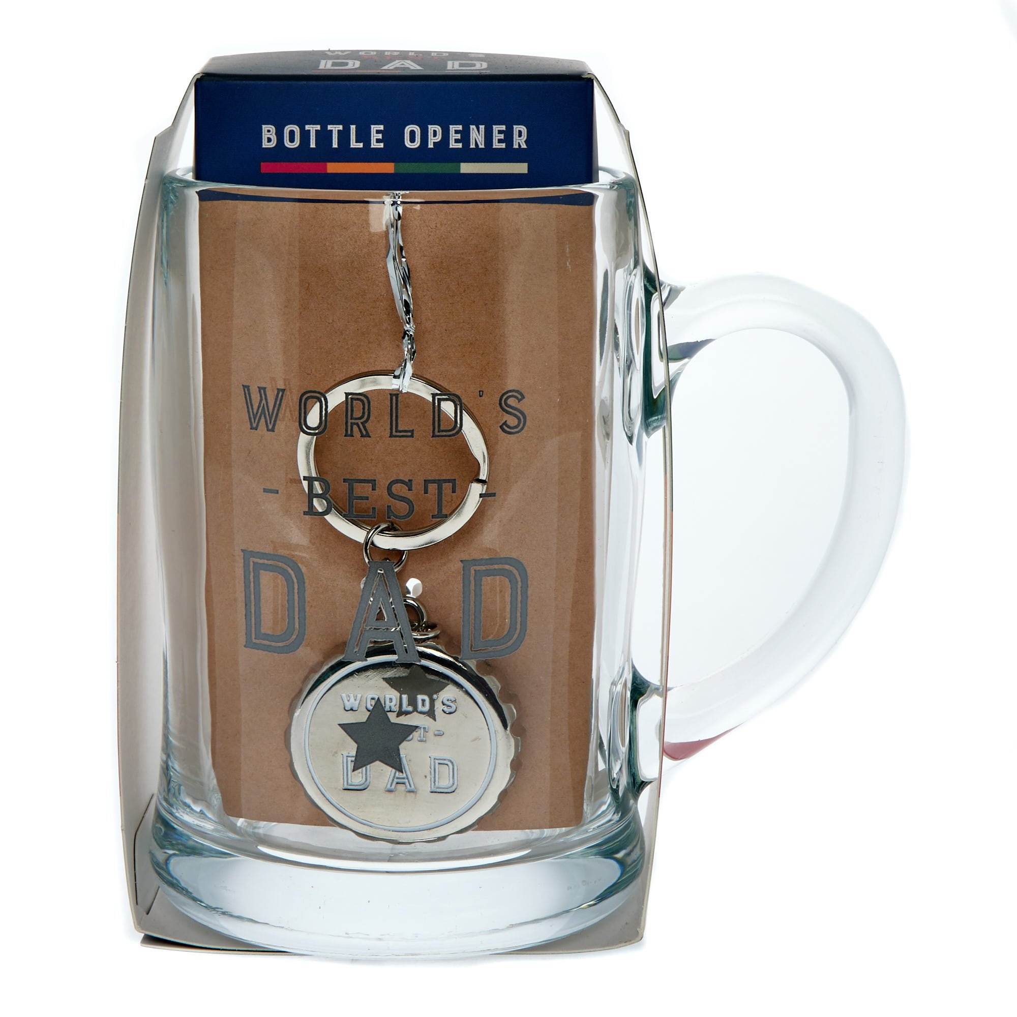 World's Best Dad Tankard & Bottle Opener