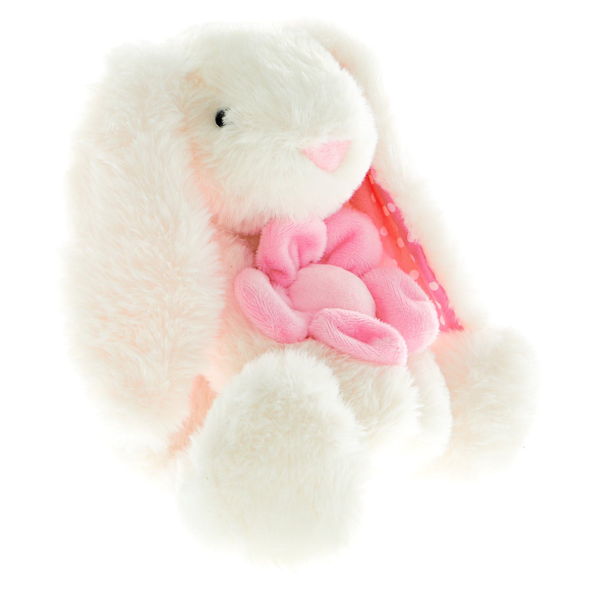 Bunny With Flower Soft Toy