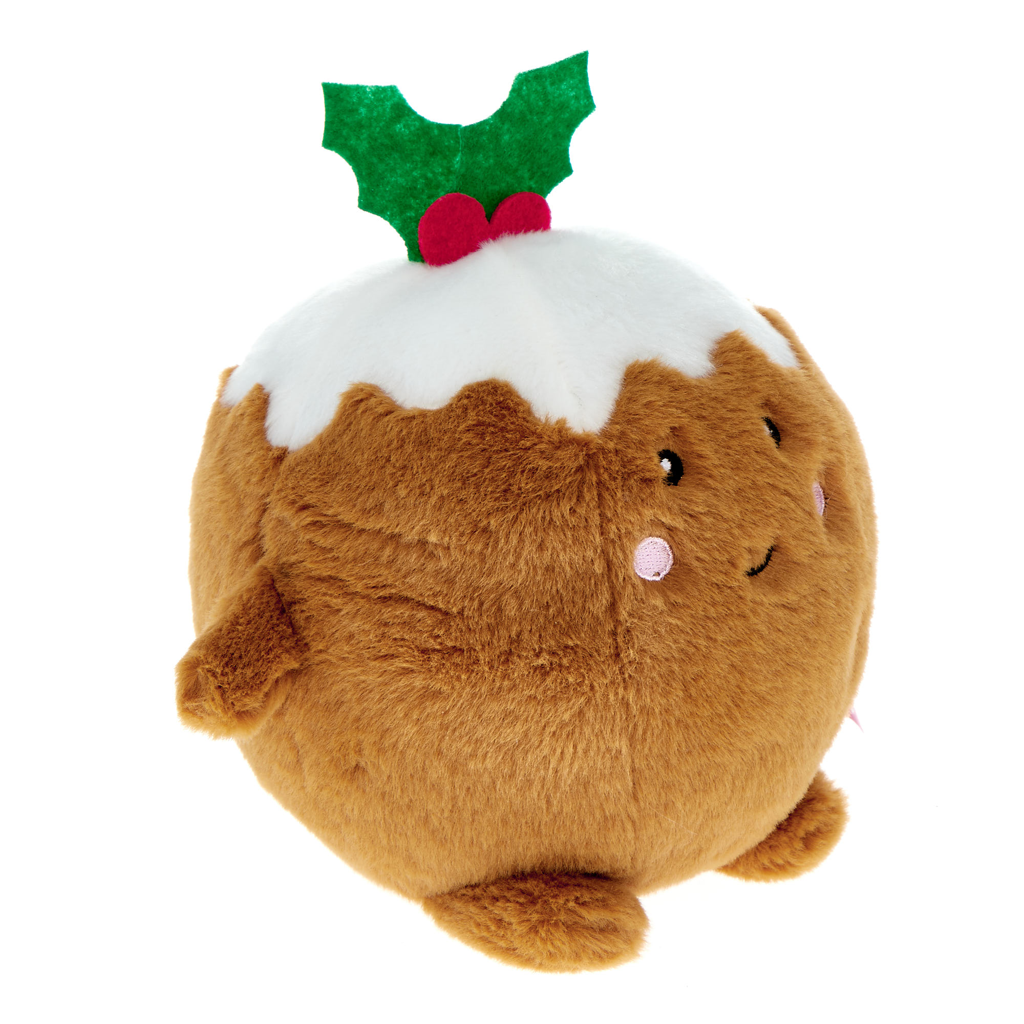 Small Christmas Pudding Soft Toy