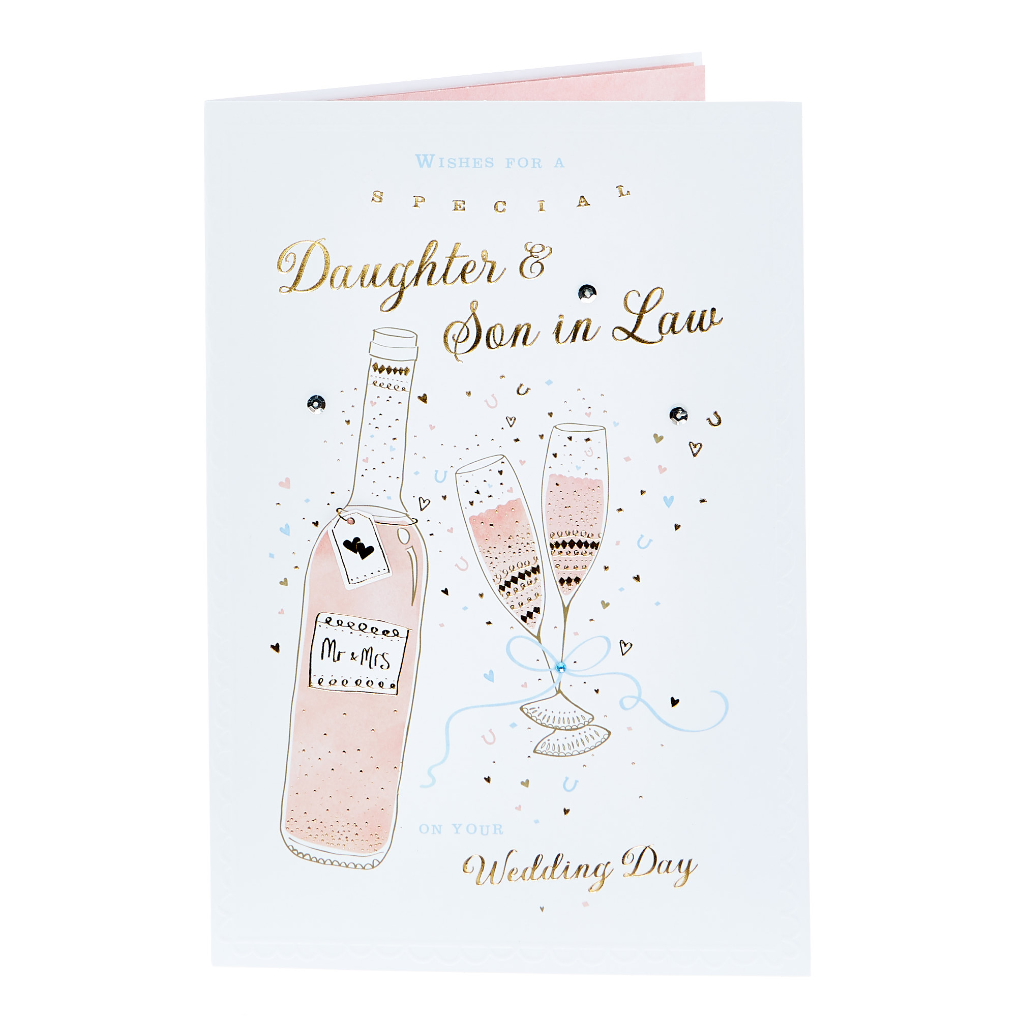 Wedding Card - A Special Daughter & Son In Law