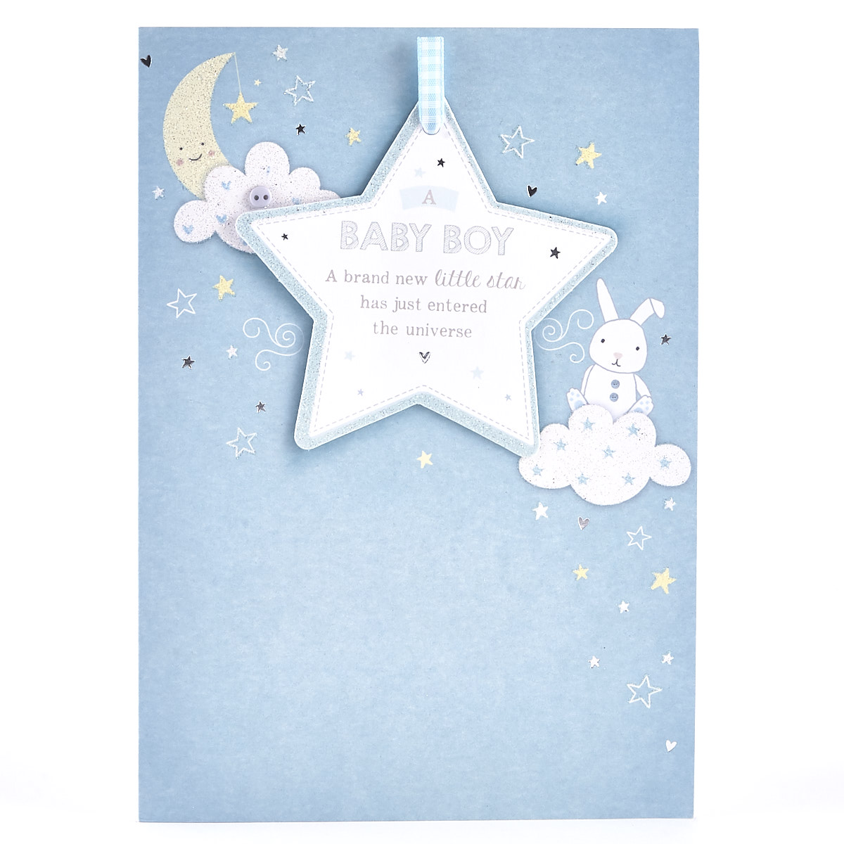 A Miracle Came Into Your Life New Baby Boy Card – Ann's Hallmark and  Creative