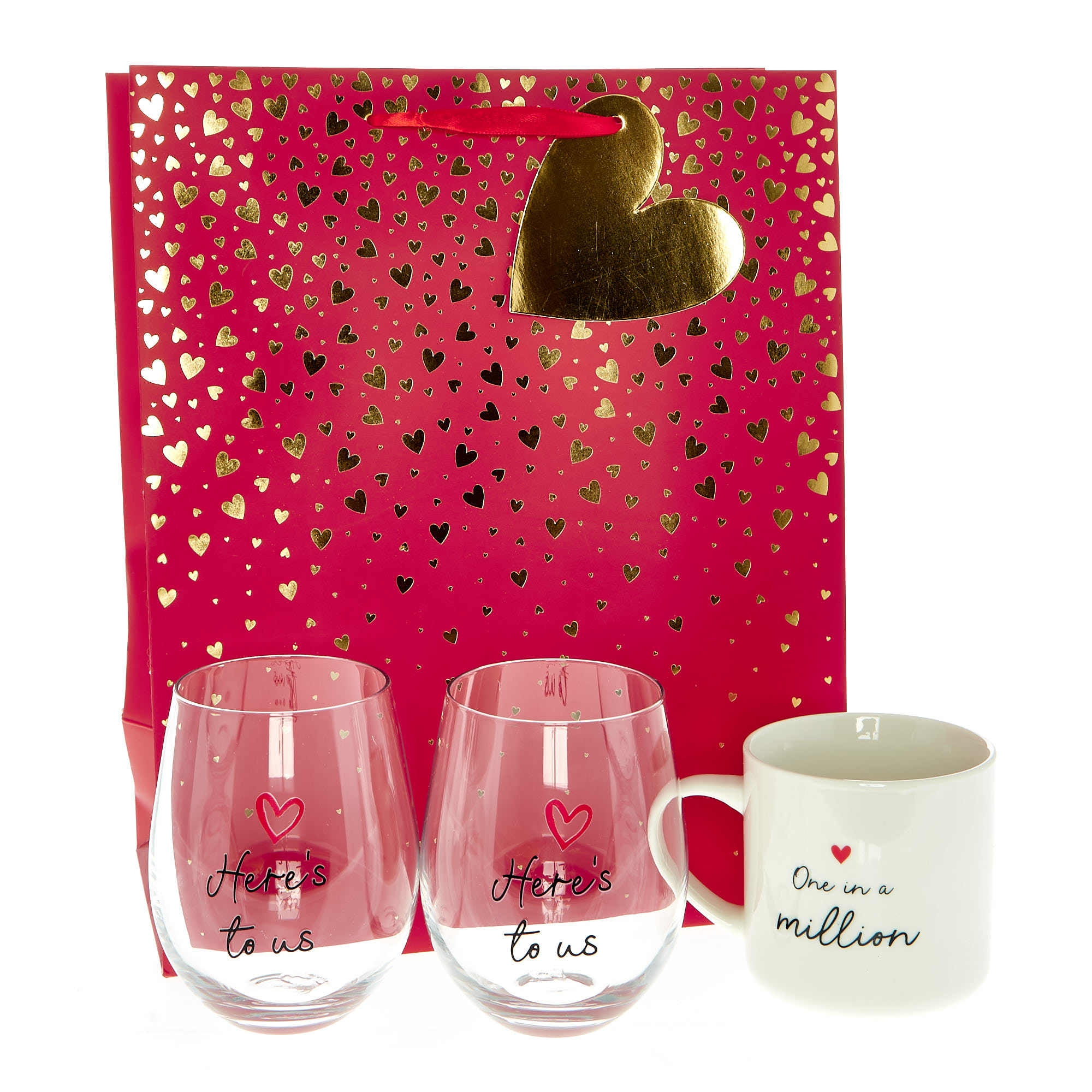 Valentine's Day Drinkware Gift Bundle