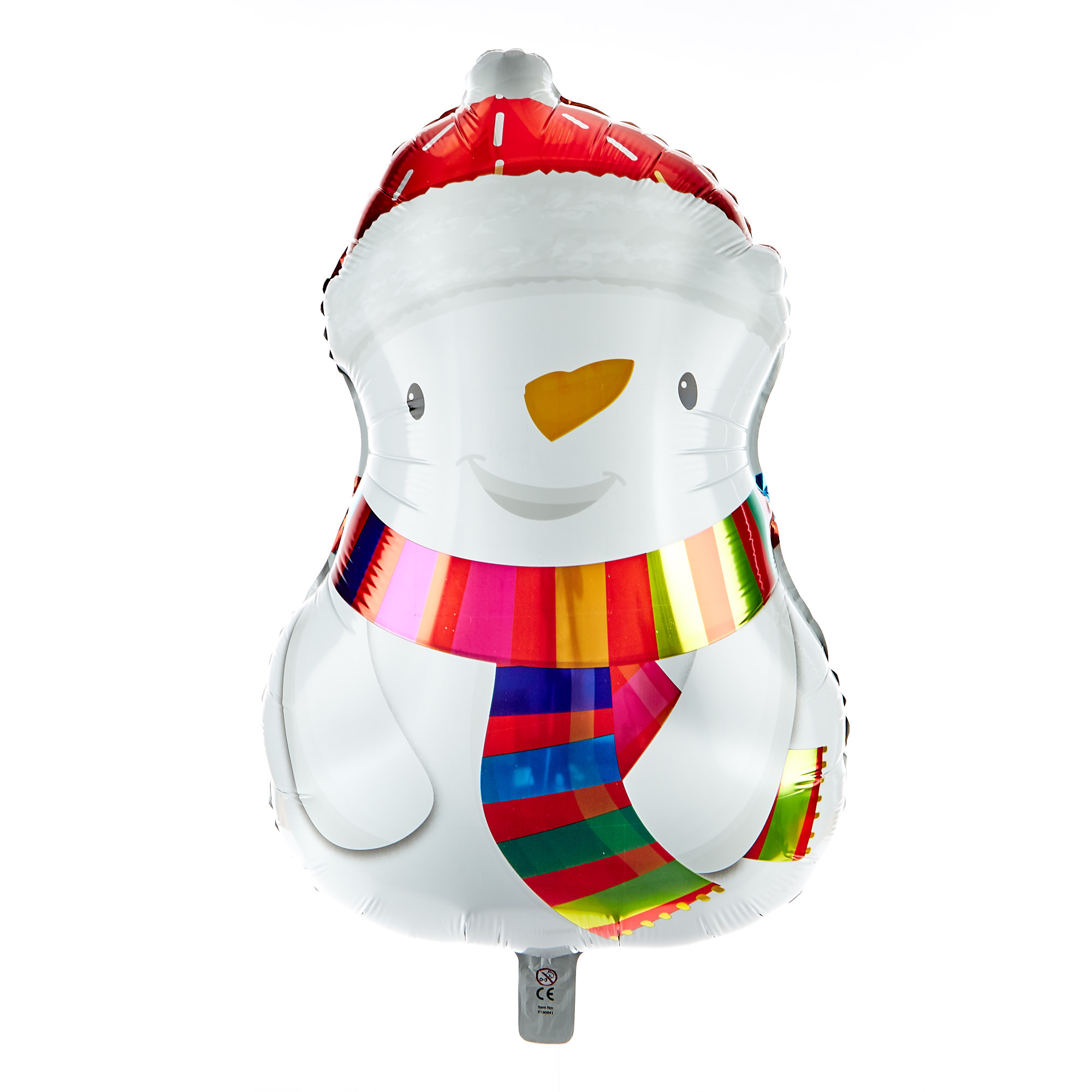 Snowman Foil Helium Balloon - 28 Inches