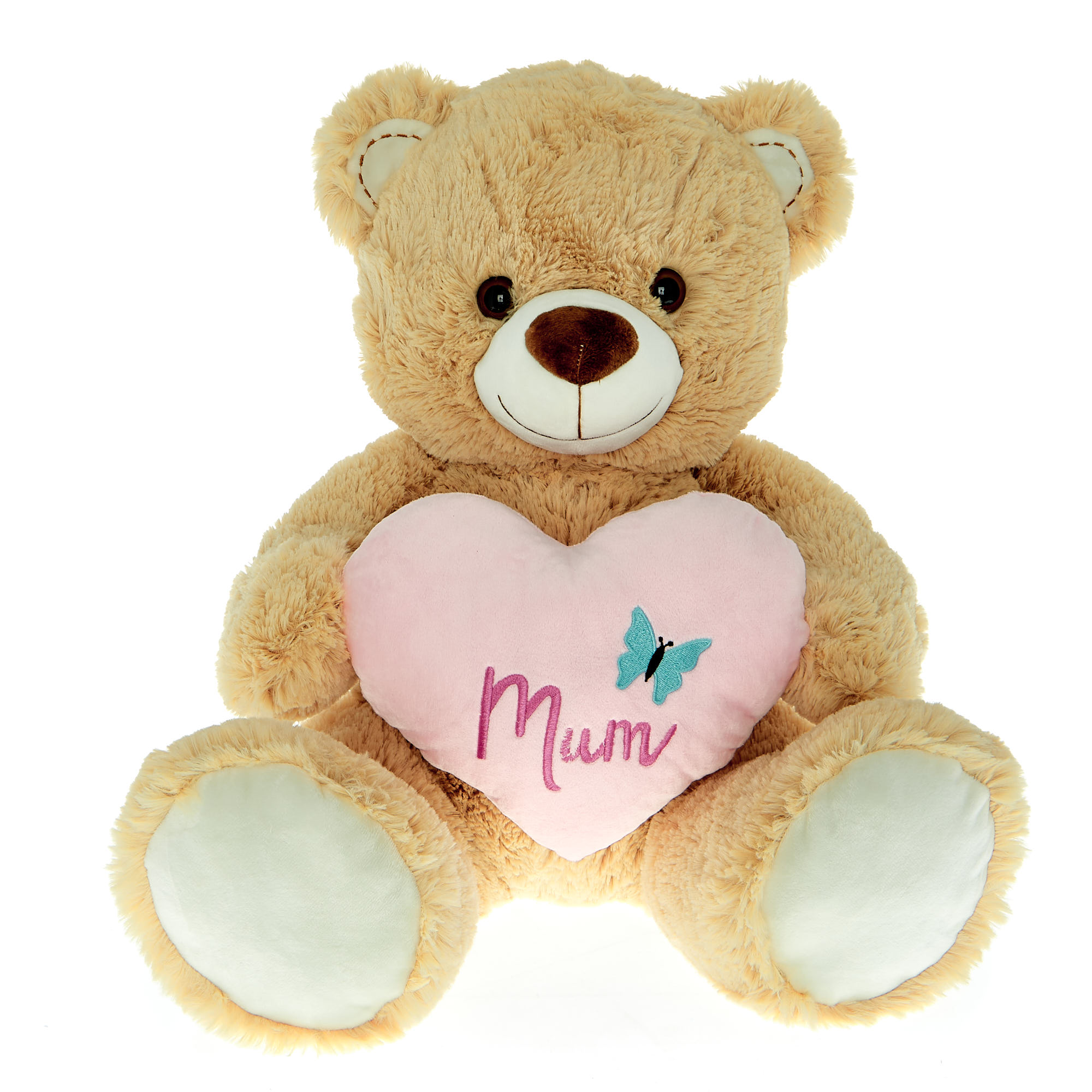 Buy Large Mum Bear With Heart Soft Toy For Gbp 1499 Card Factory Uk