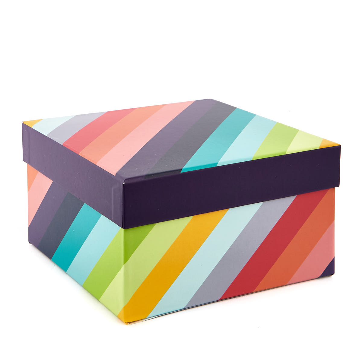 Buy Luxury Gift Box Set Of Four - Rainbow Stripes for GBP 8.56 | Card ...