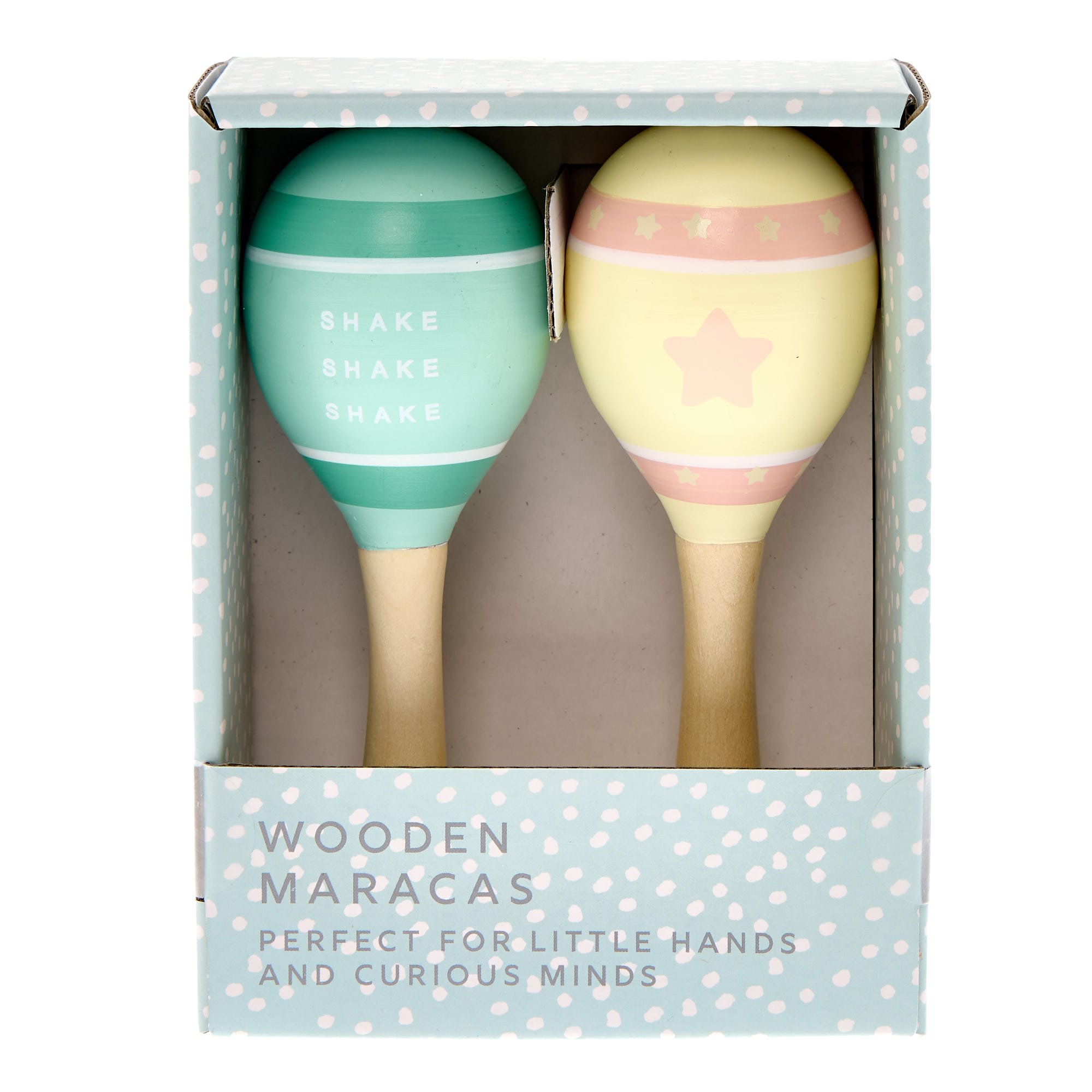 Little Hands Wooden Maracas Set