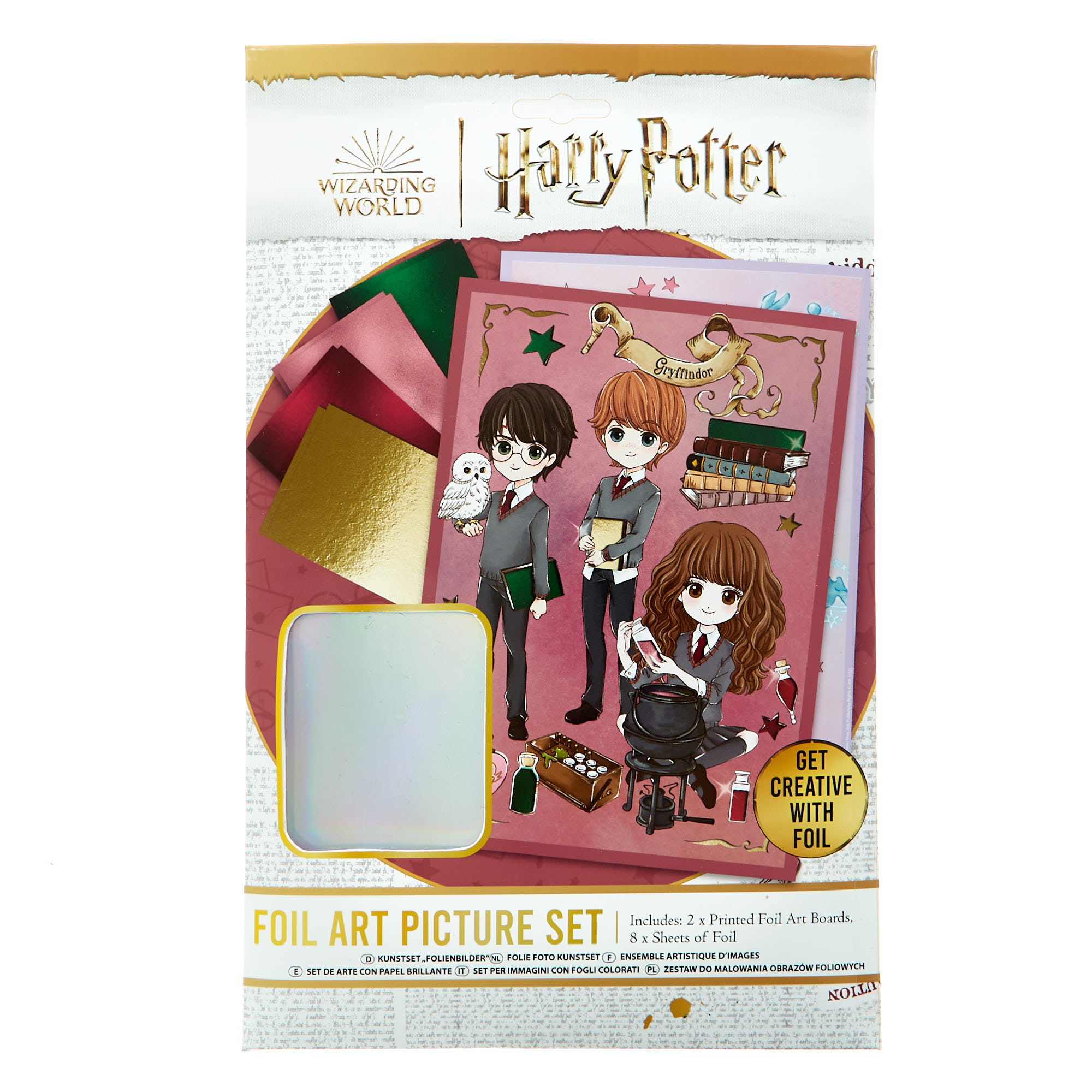 Harry Potter Foil Art Picture Set