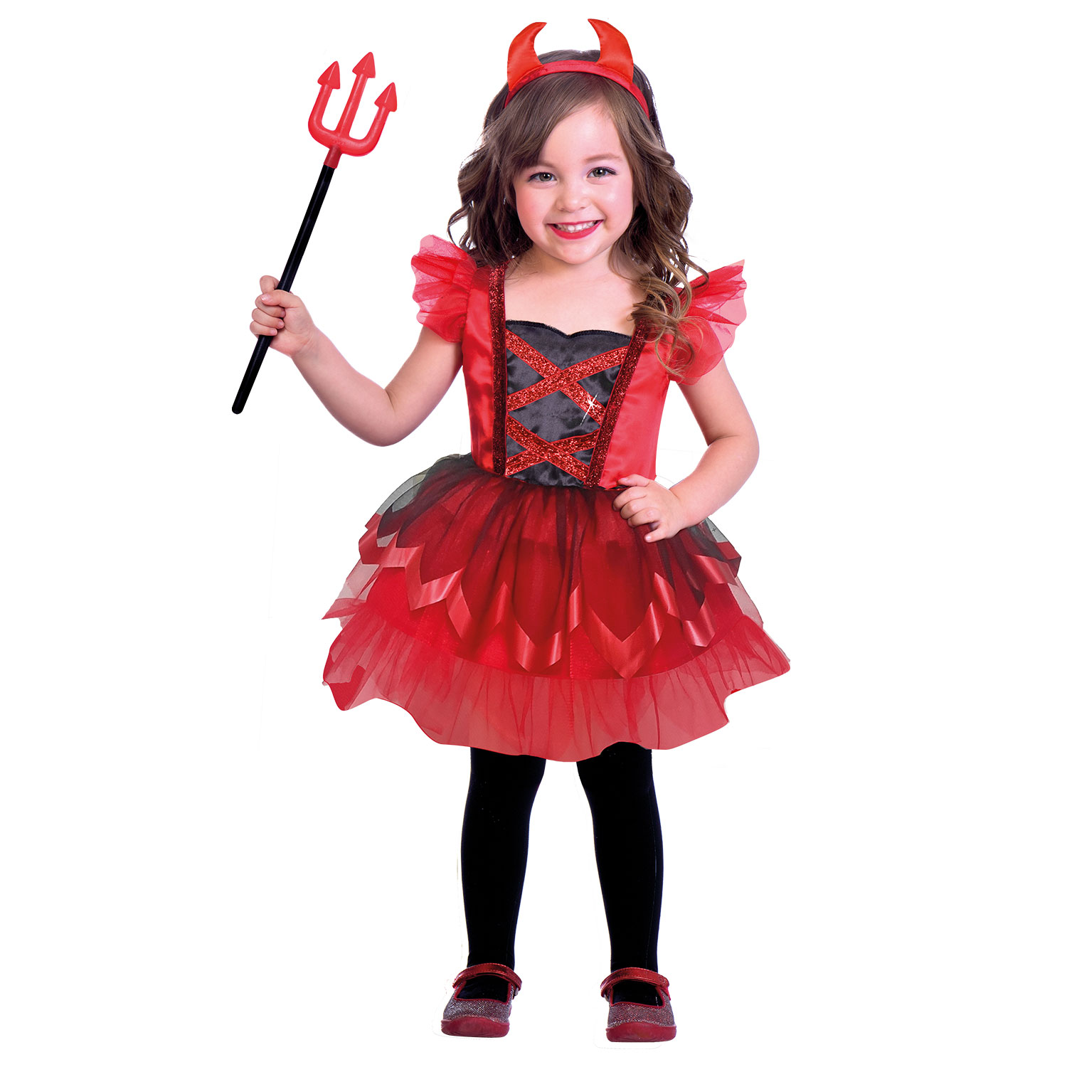 Little Devil Dress Children's Fancy Dress Costume