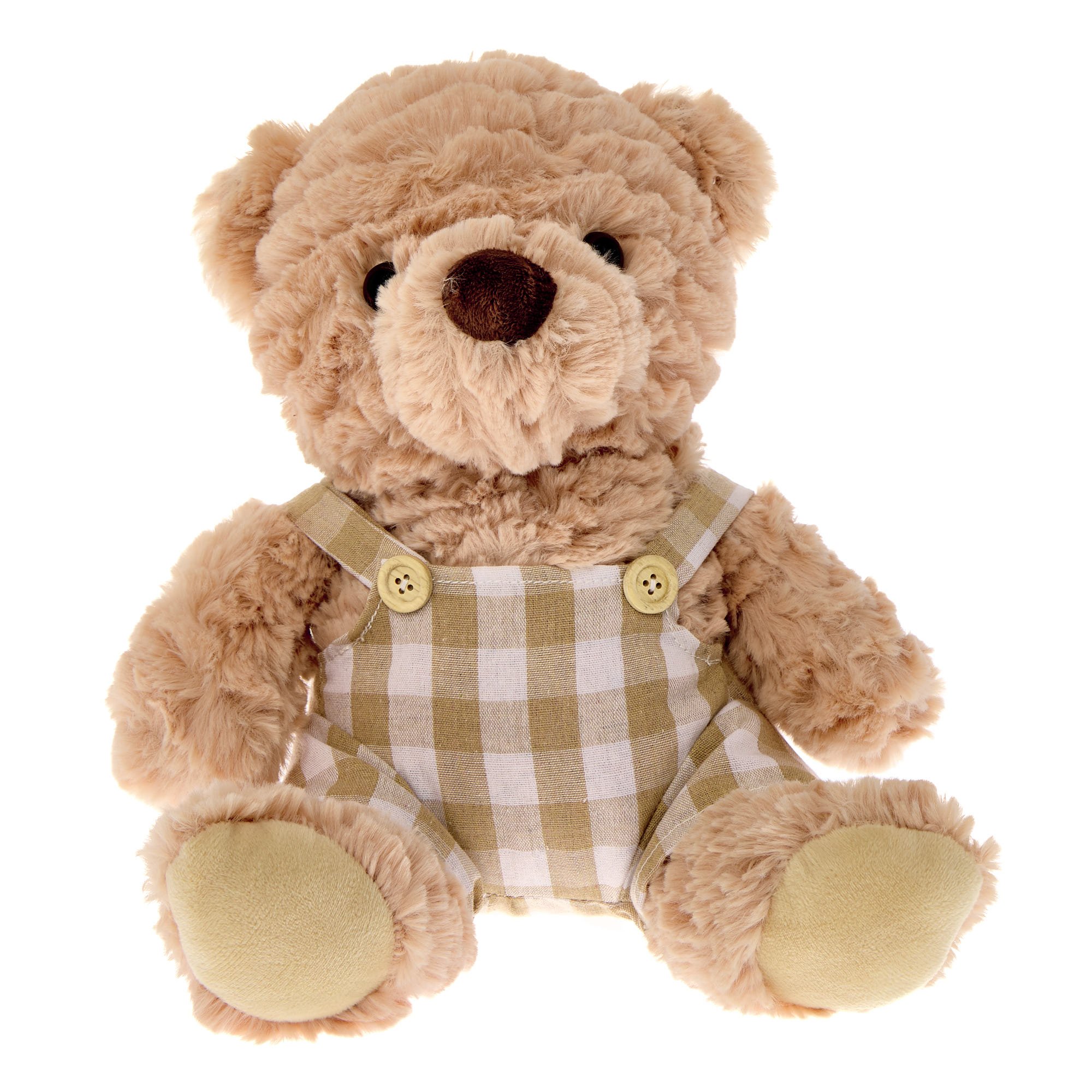 Large Bear in Dungarees Soft Toy 