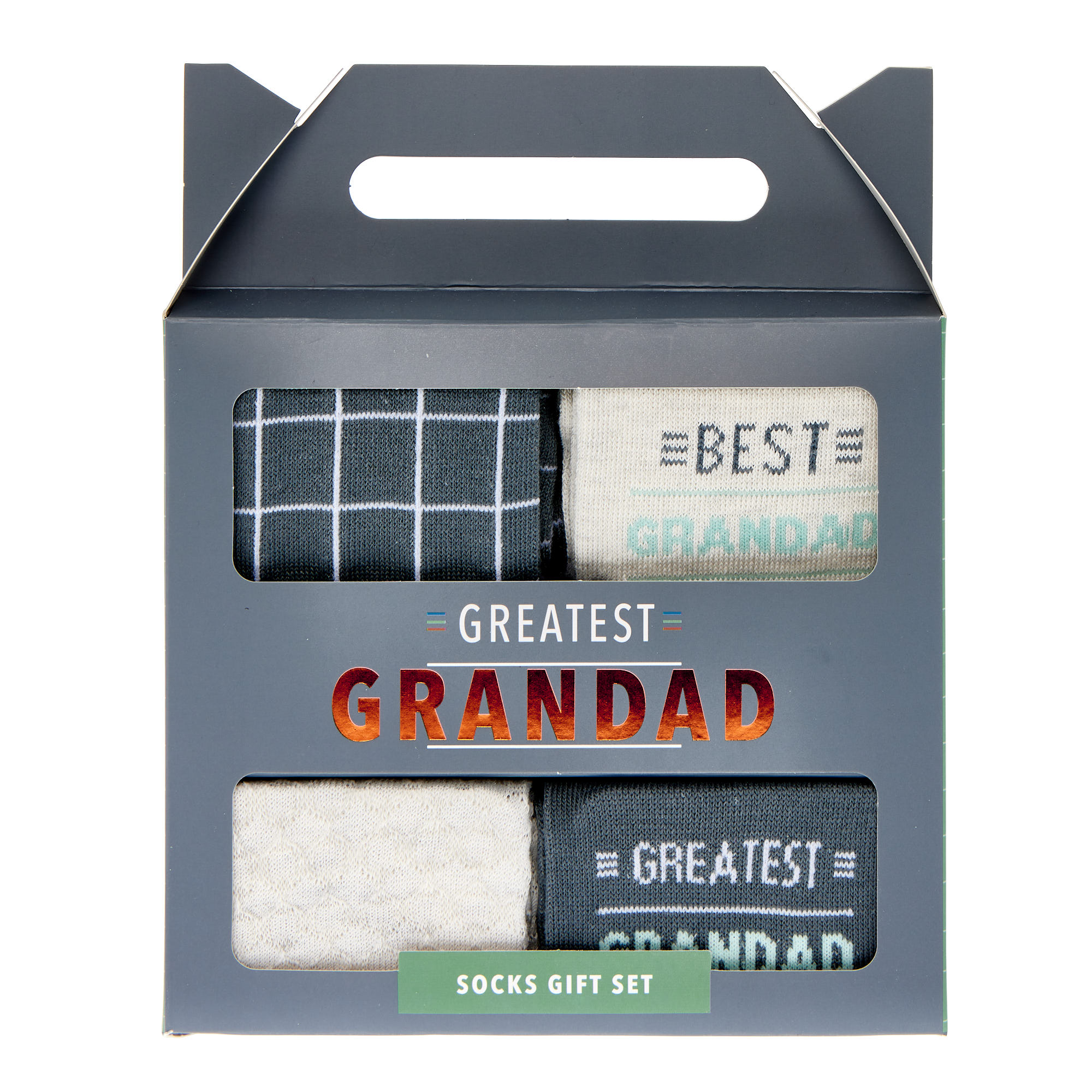 Greatest Grandad Socks Gift Set - 4 Pairs