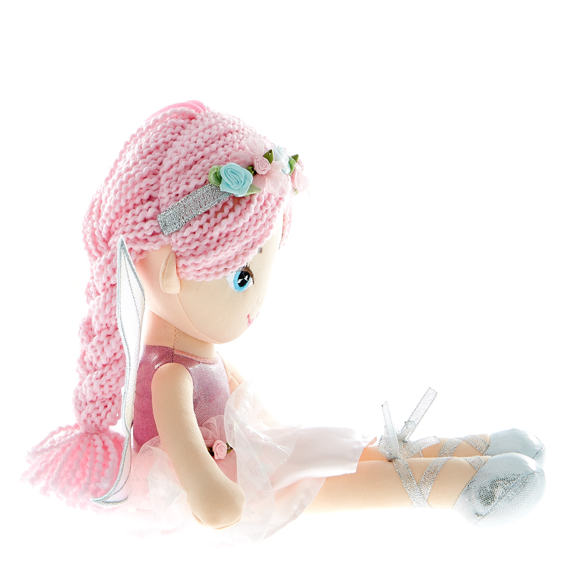 Pink Enchanted Fairy Plush Doll