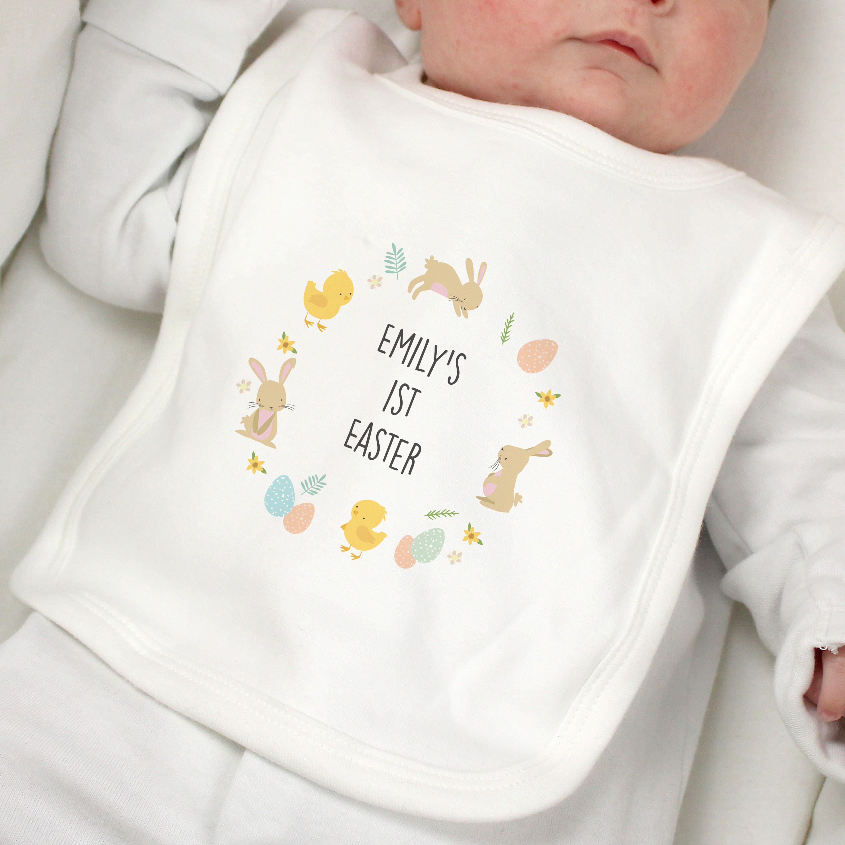 Personalised Easter Baby Bib