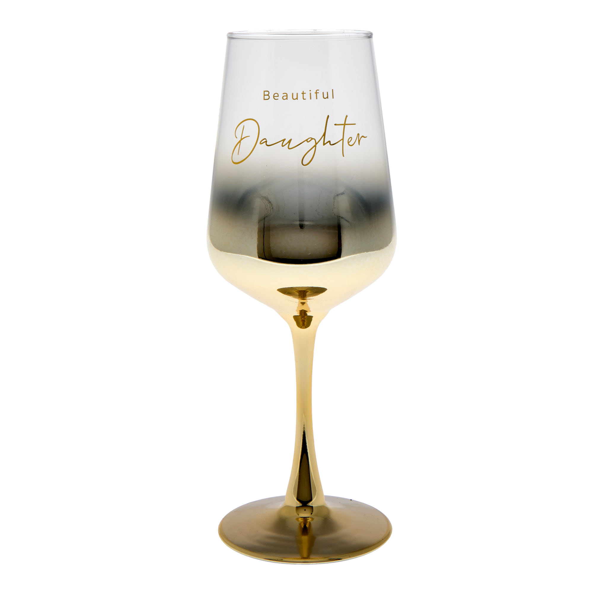 Beautiful Daughter Wine Glass