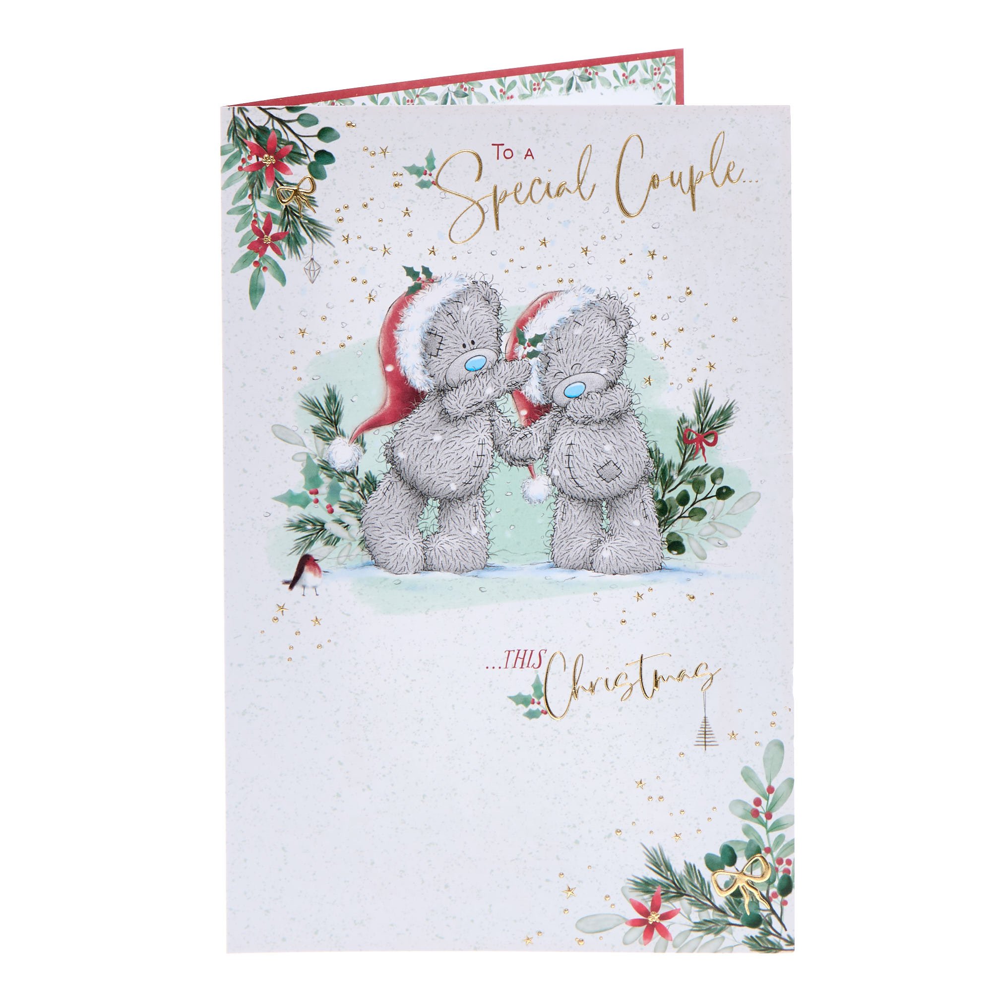 Me To You Tatty Teddy To A Special Couple Christmas Card