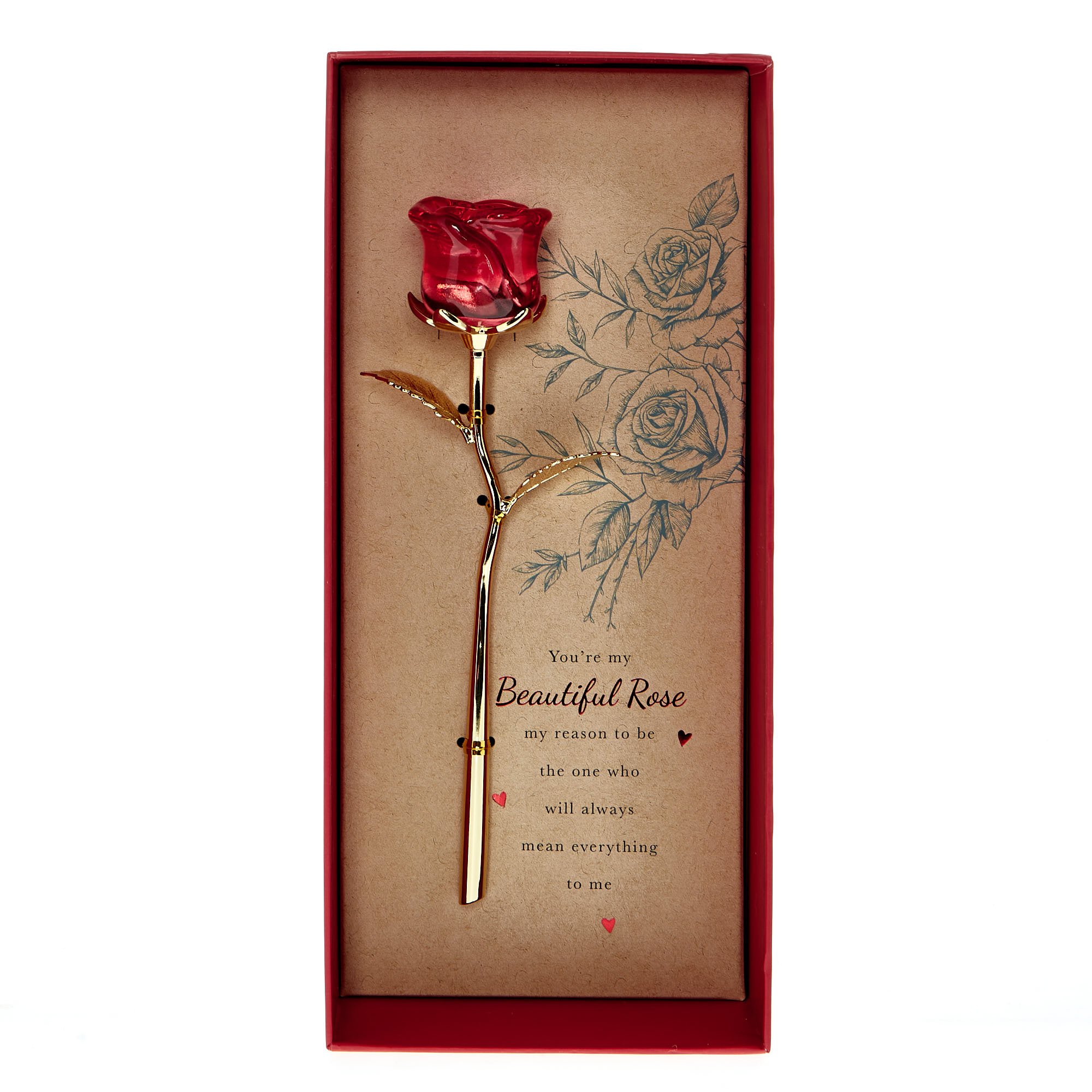 You're My Beautiful Rose Ornament 