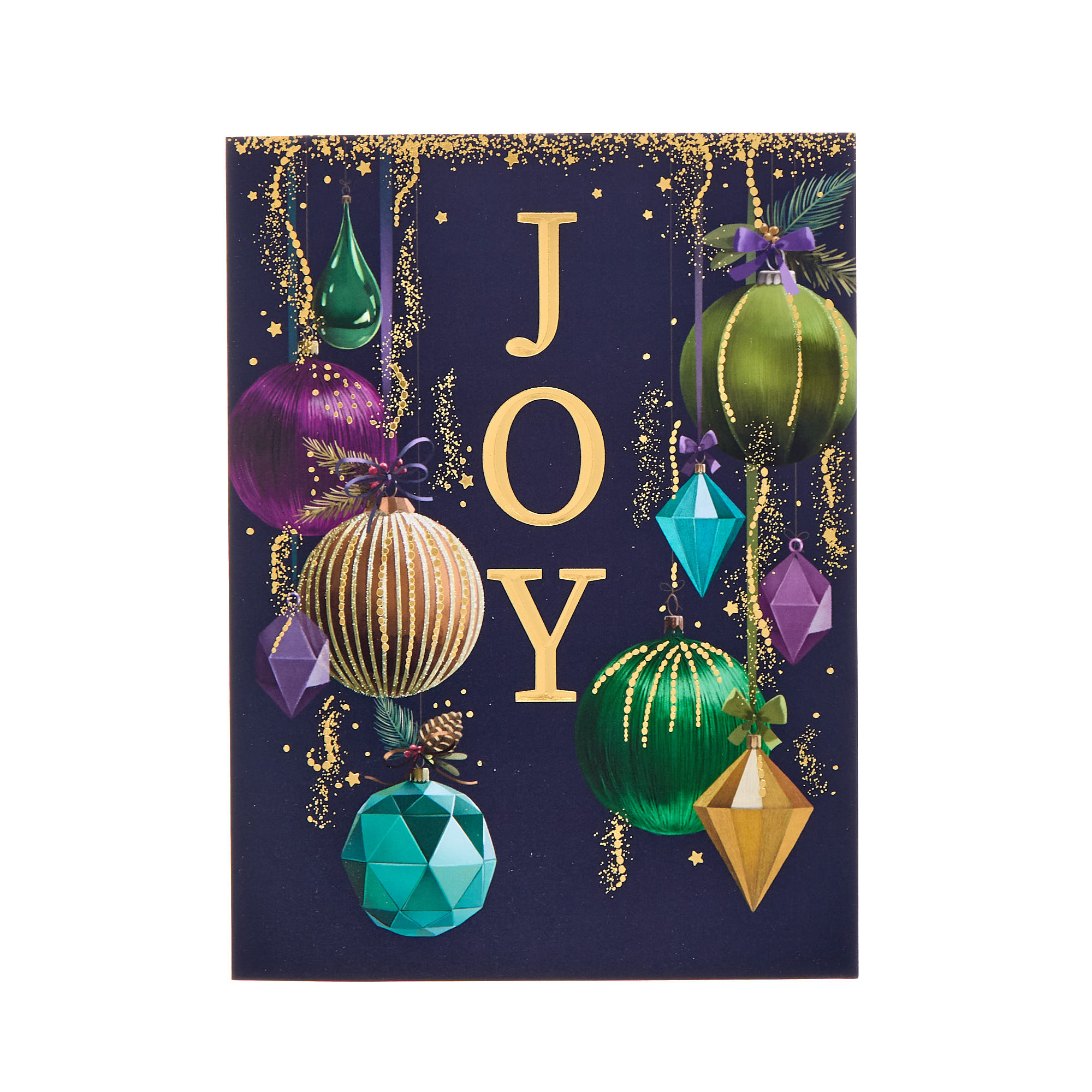 Deluxe Joy & Noel Charity Christmas Cards - Pack of 10 (2 Designs)