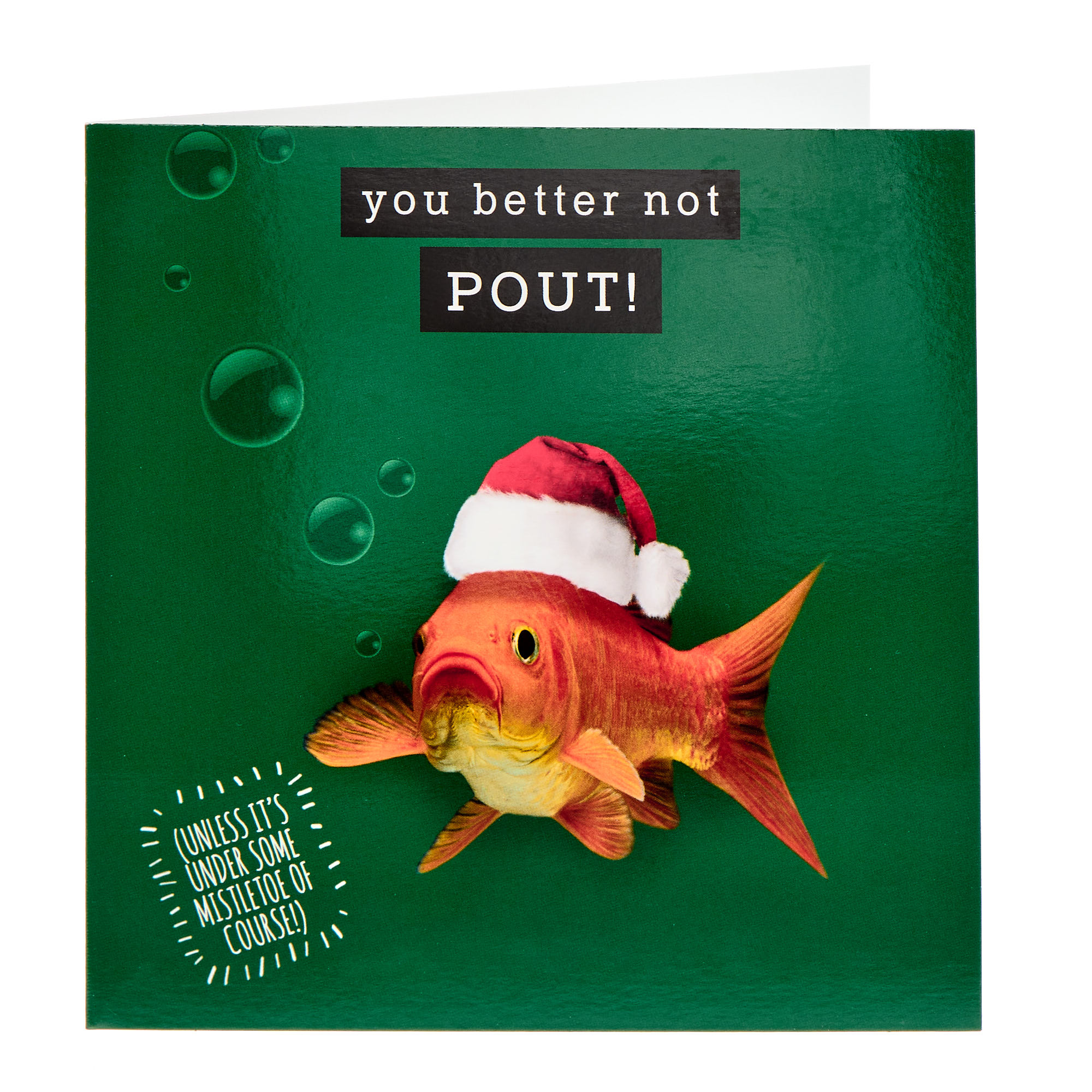 You Better Not Pout Christmas Card