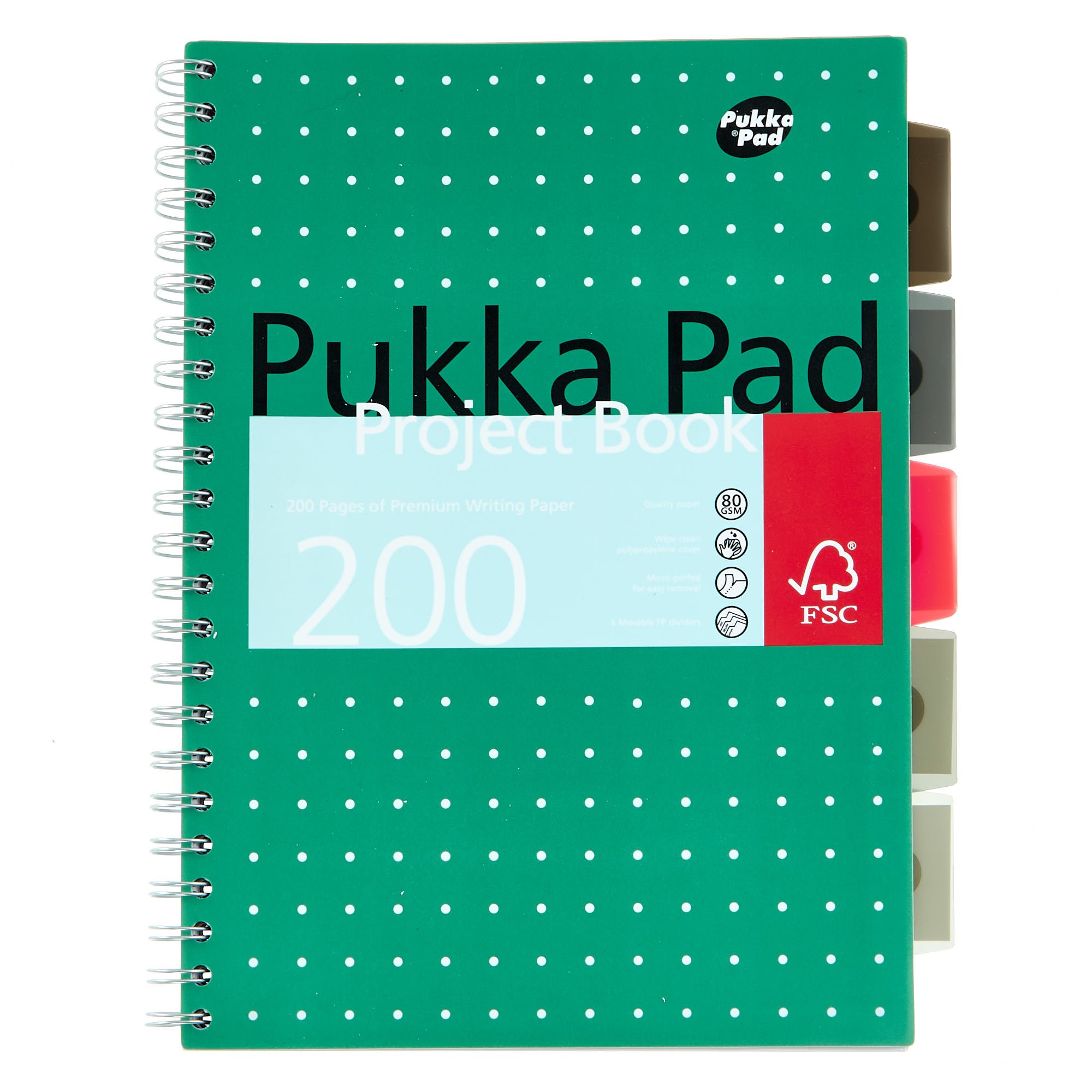 A4 Metallic Pukka Project Book