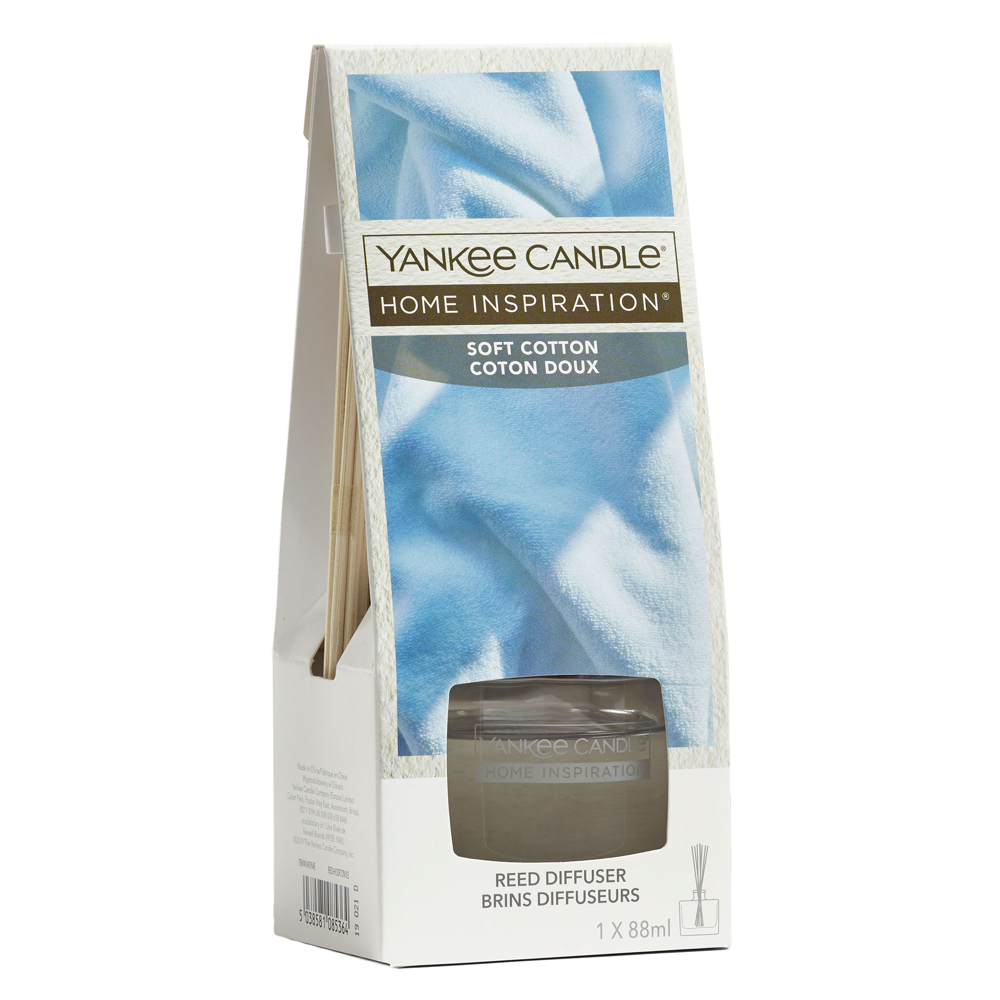 Yankee Candle Home Inspiration Soft Cotton Reed Diffuser