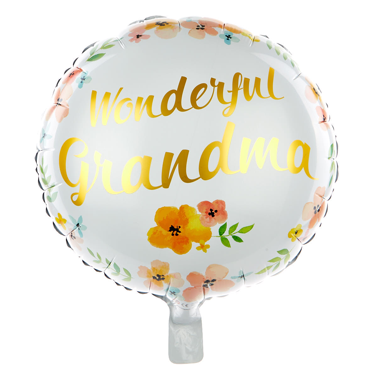 Buy Wonderful Grandma 18 Inch Foil Helium Balloon For Gbp 2 49 Card