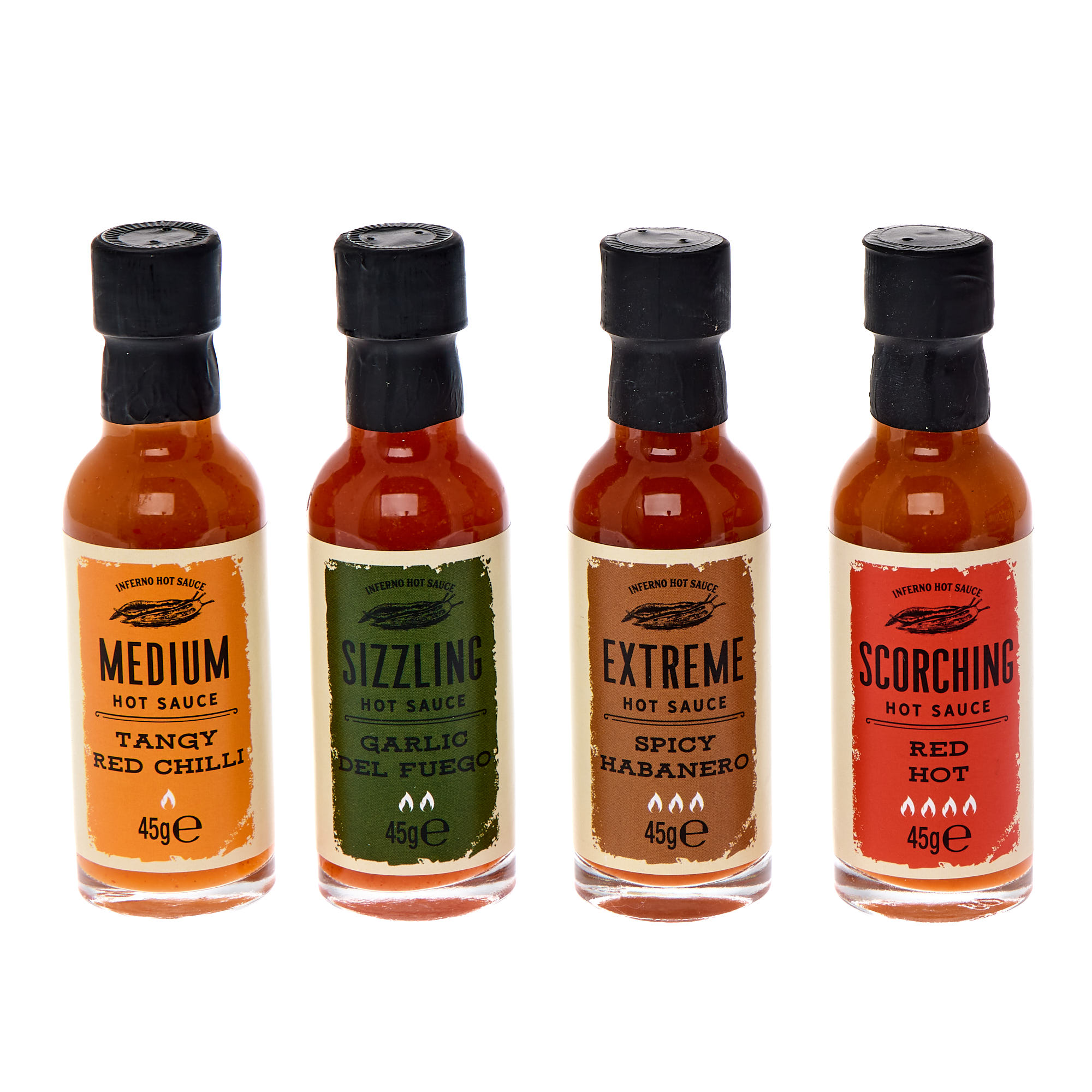 Hot Sauce Inferno Spice Sampler Set