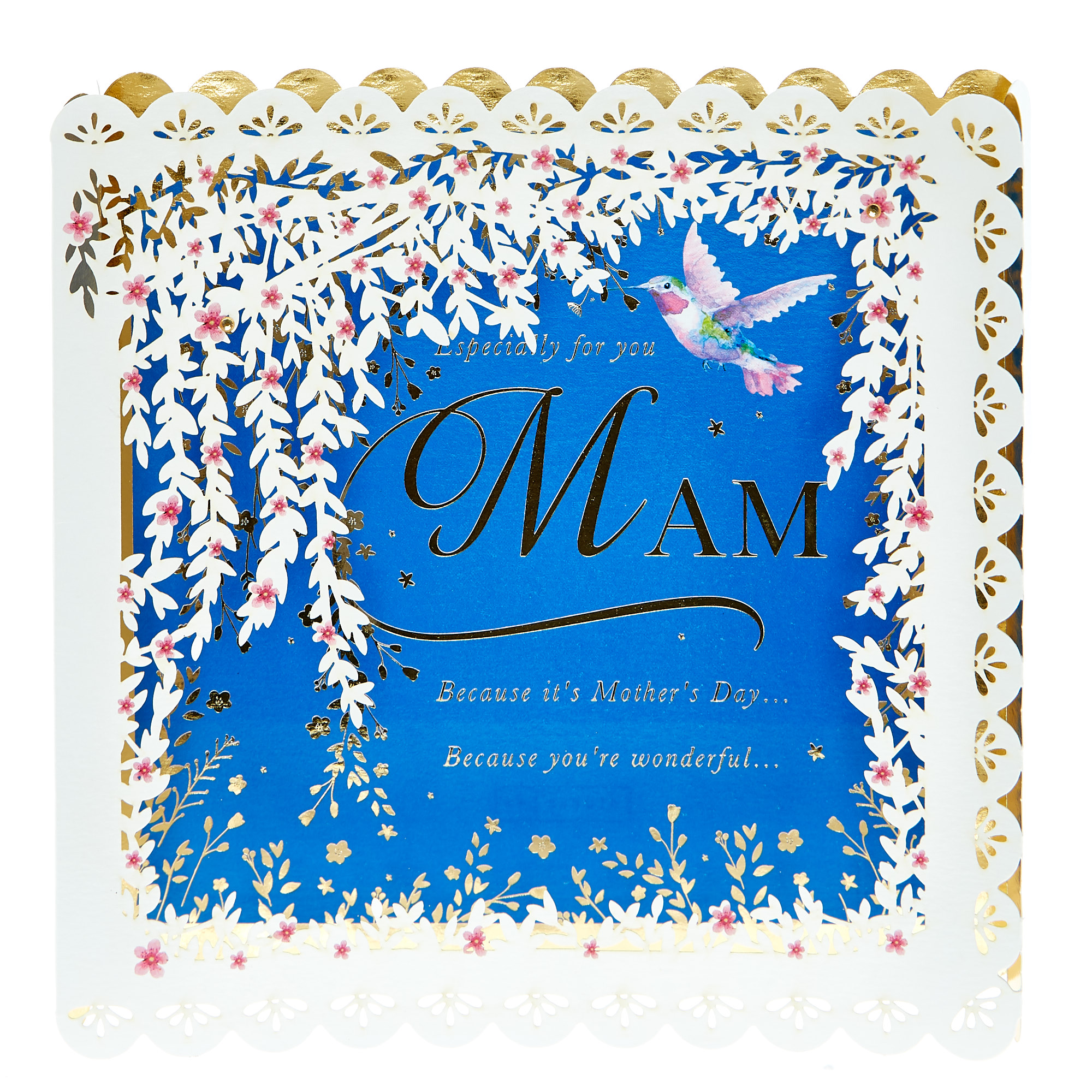 Exquisite Collection 3D Mother's Day Card - Mam Hummingbird 