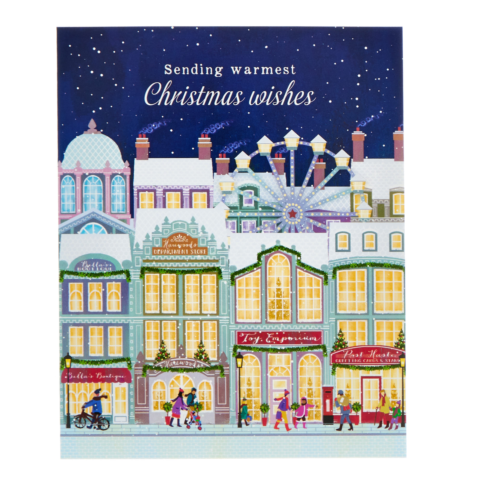 40 Assorted Value Christmas Cards - 8 Designs 