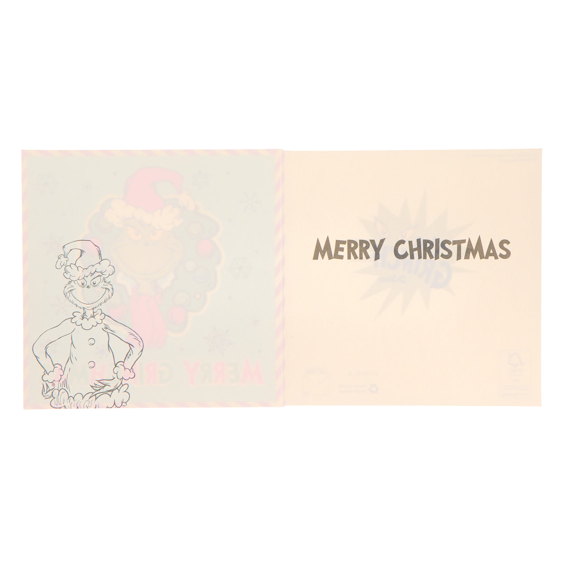 The Grinch Christmas Cards - Pack of 12 (2 Designs)