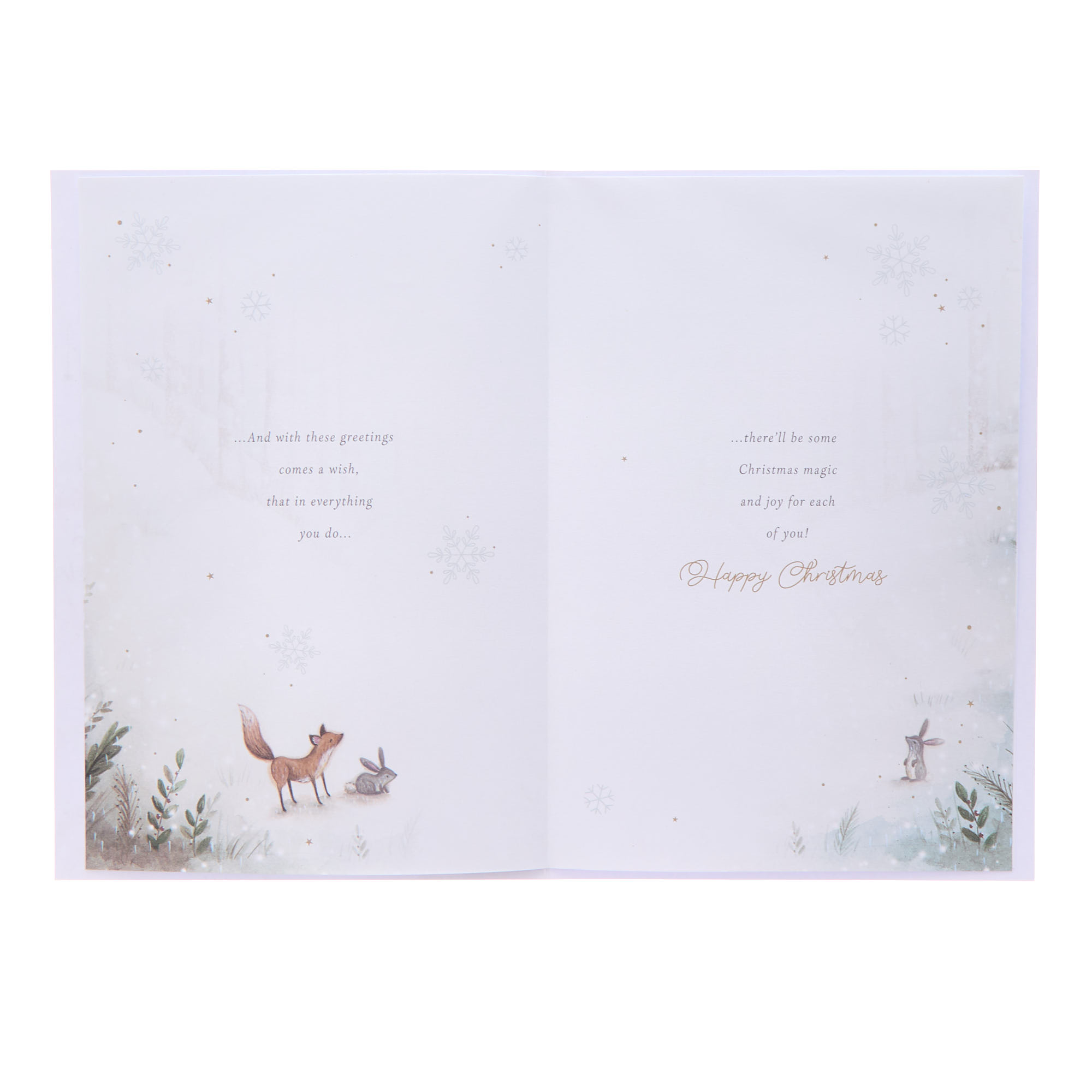 Special Friends Snowmen Christmas Card