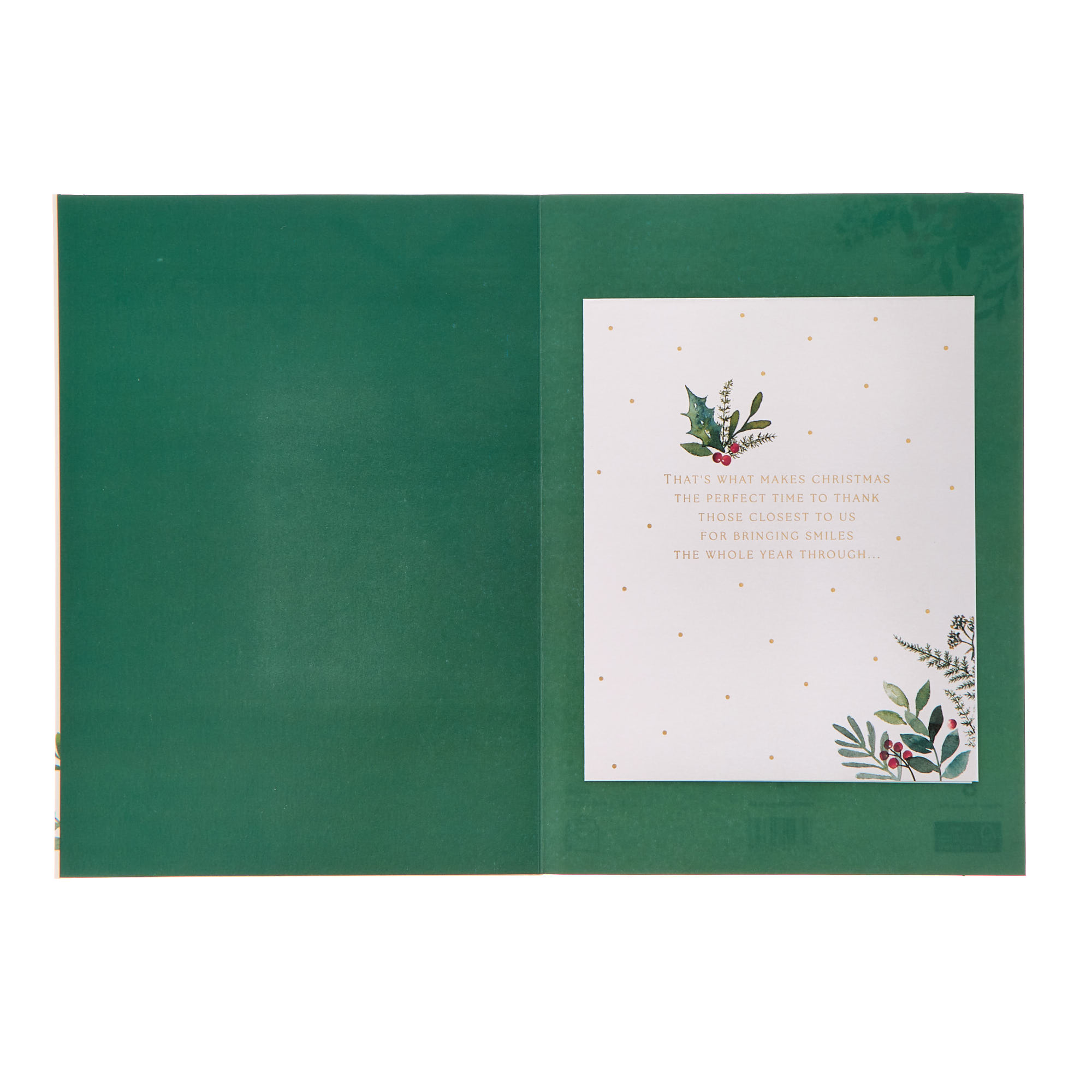 Someone Special Green Star Premium Christmas Card