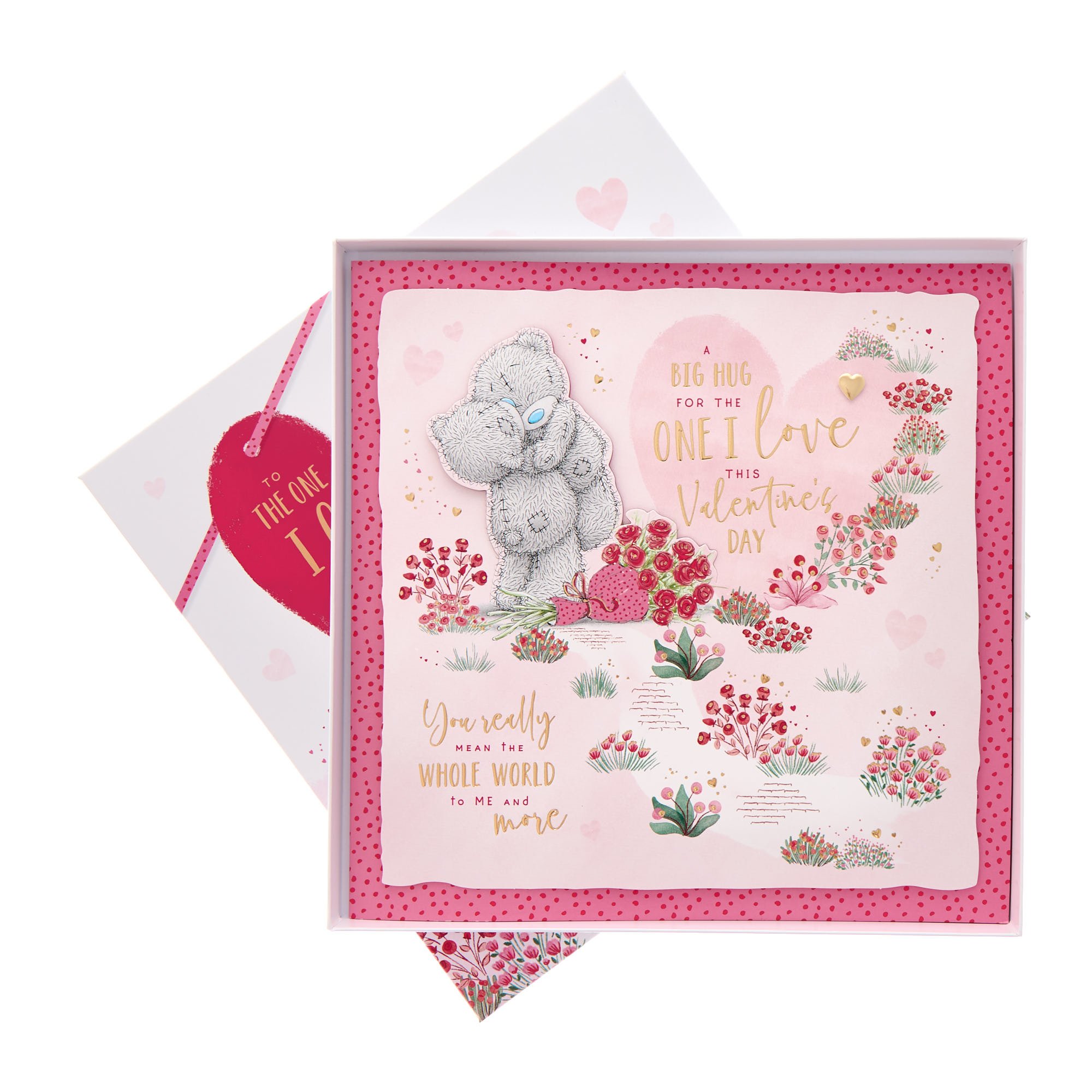 Me To You Tatty Teddy The One I Love Boxed Valentine's Day Card