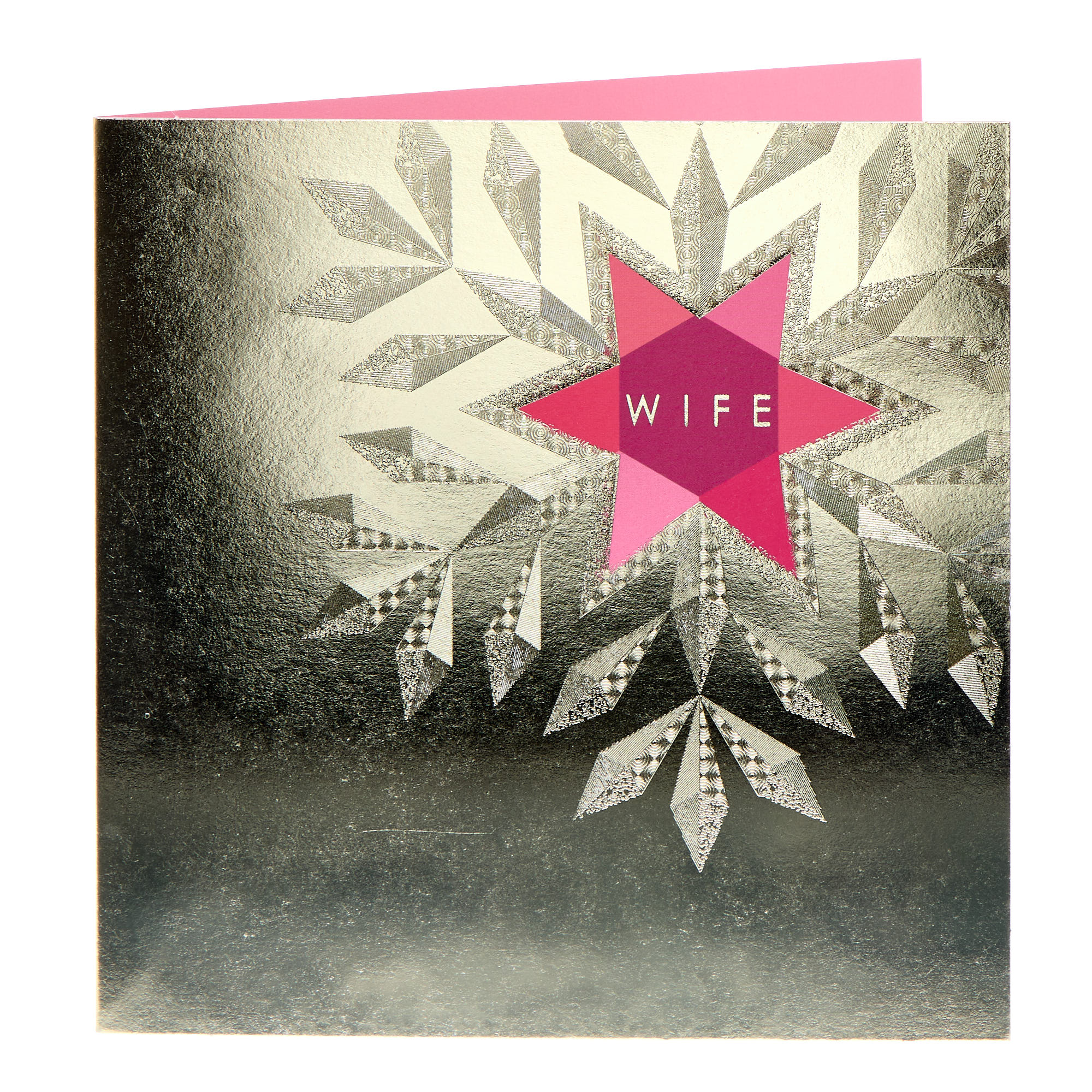 WIFE Snowflake Studio 41 Christmas Card