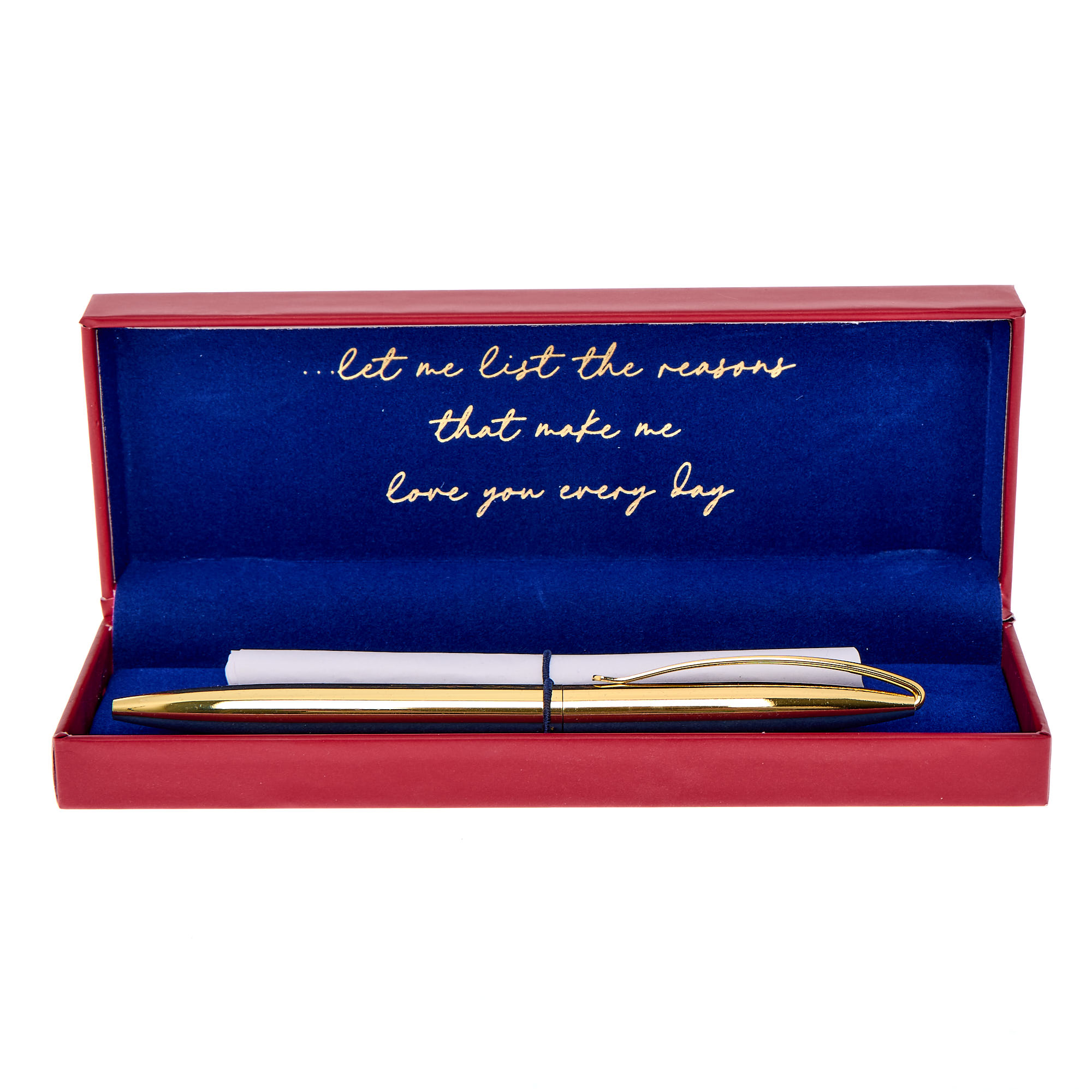 In Case I Haven't Told You Lately Boxed Pen & Customisable Love Note