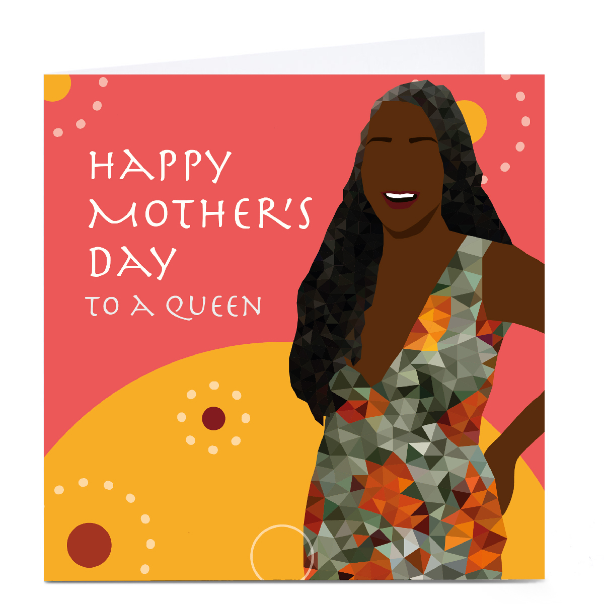 Buy Personalised Leanne Creative Mothers Day Card To A Queen For Gbp 329 Card Factory Uk