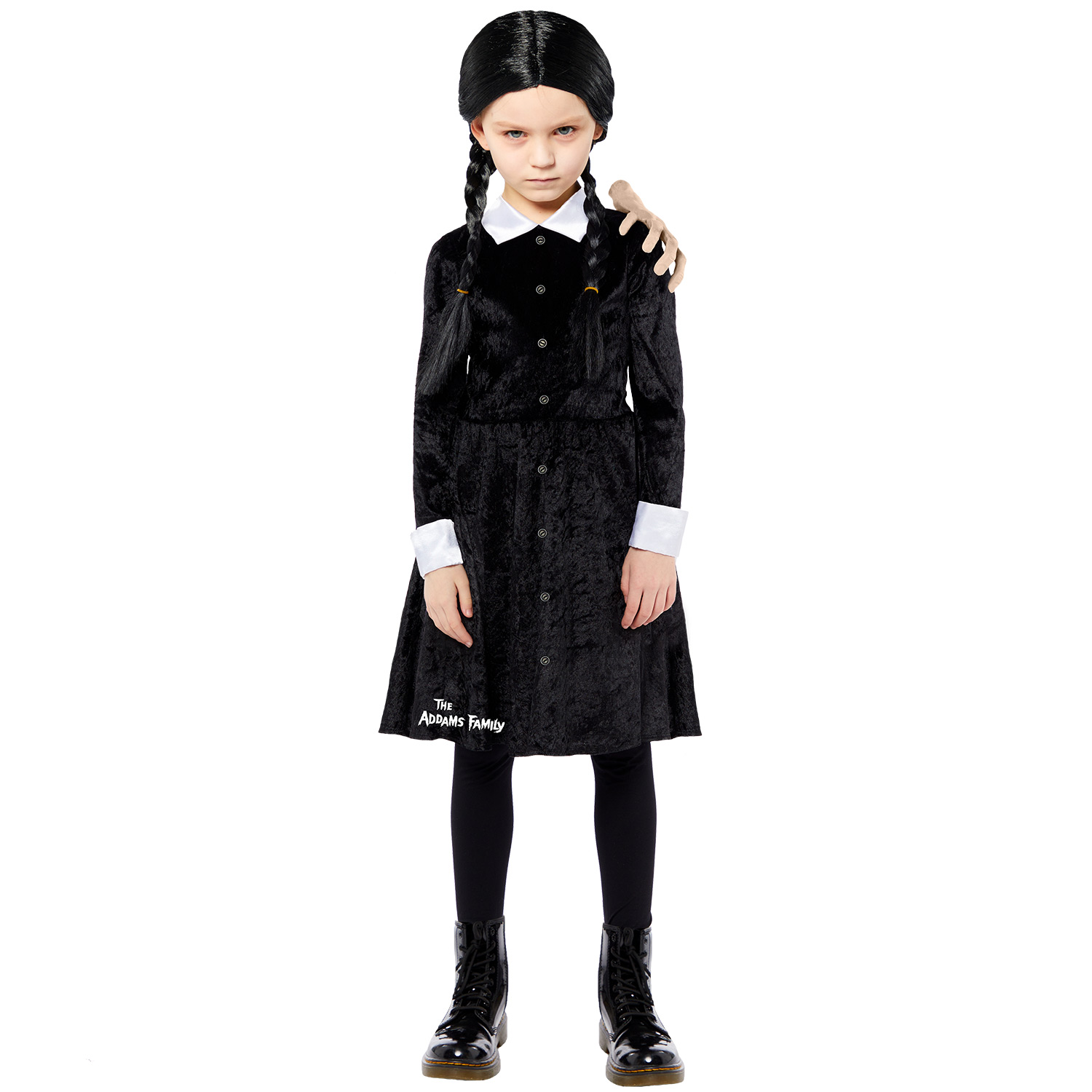 Wednesday Addams Children's Fancy Dress Costume