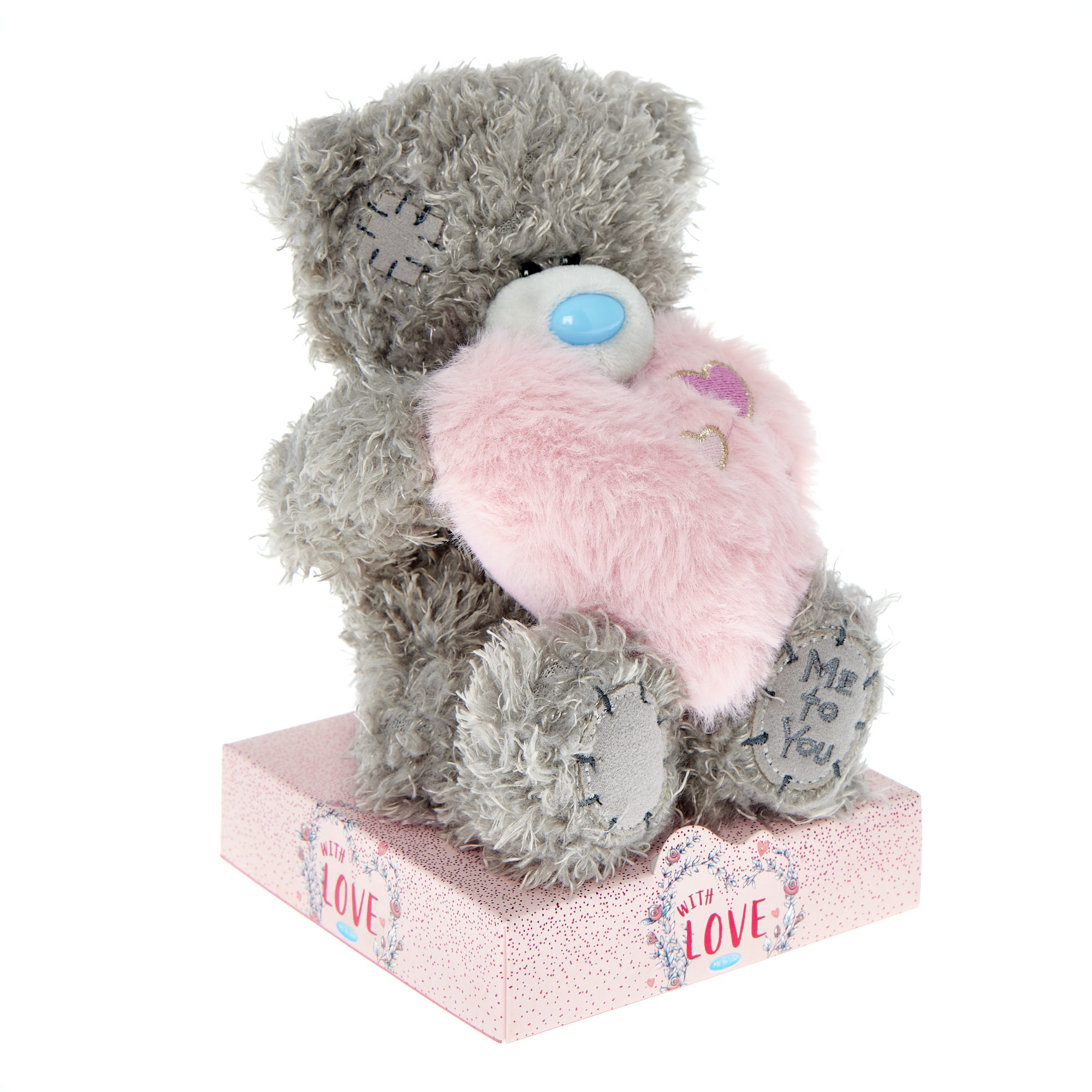 Me To You Tatty Teddy Pink Heart Plush Bear