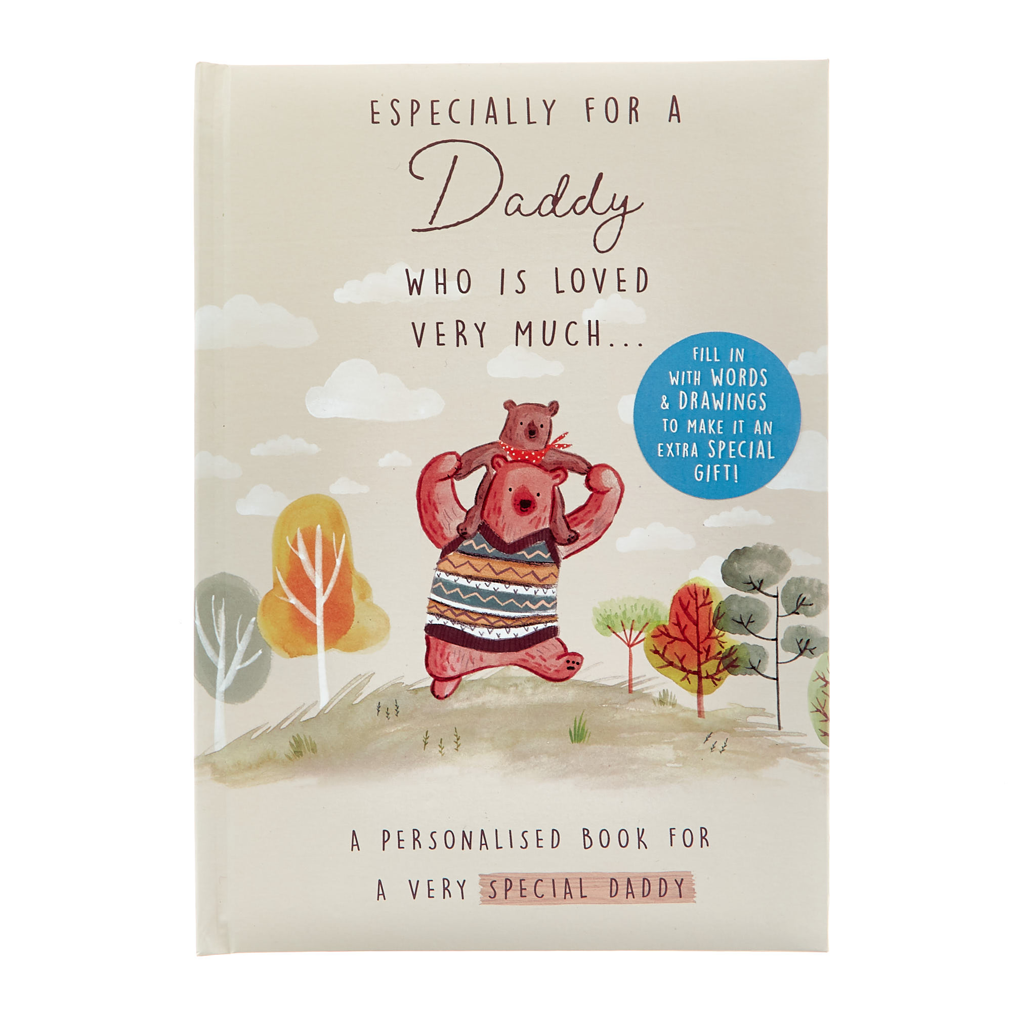 Personalised Daddy Bear Book