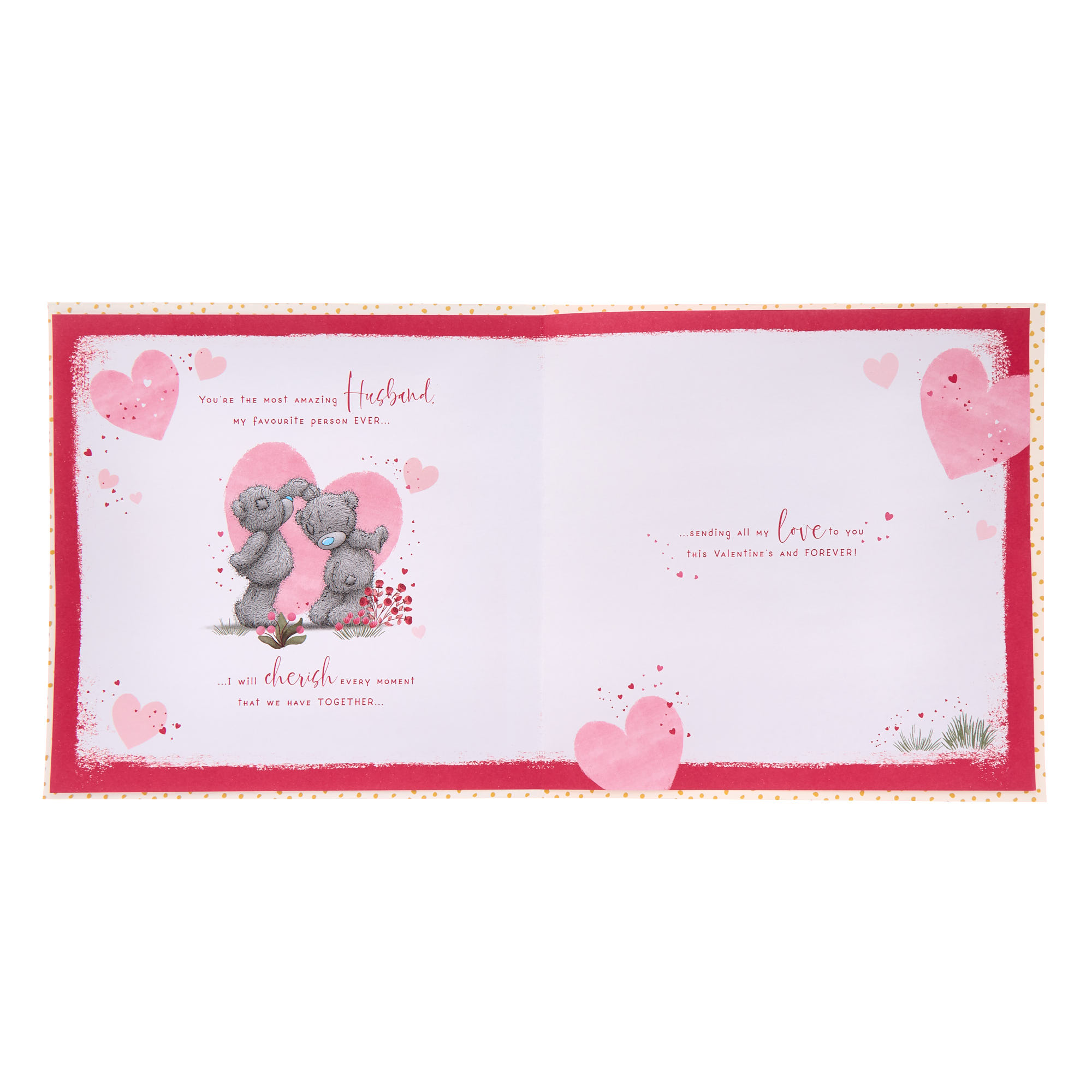 Me To You Tatty Teddy Amazing Husband Boxed Valentine's Day Card